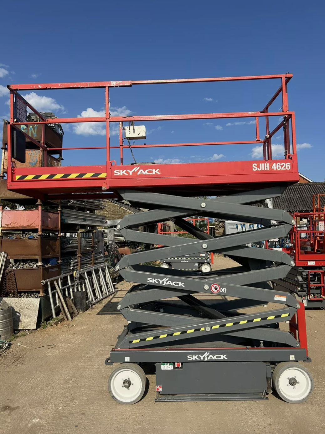 10m 2015 Skyjack SJ4626 Scissor Lift Access Platform MEWP (Genie, JLG, JCB)