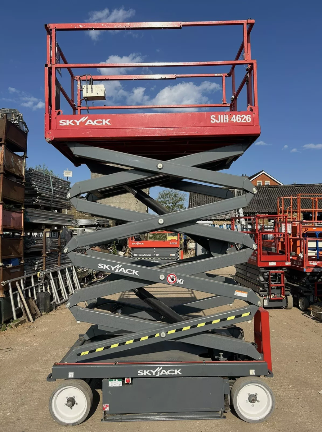 10m 2015 Skyjack SJ4626 Scissor Lift Access Platform MEWP (Genie, JLG, JCB)