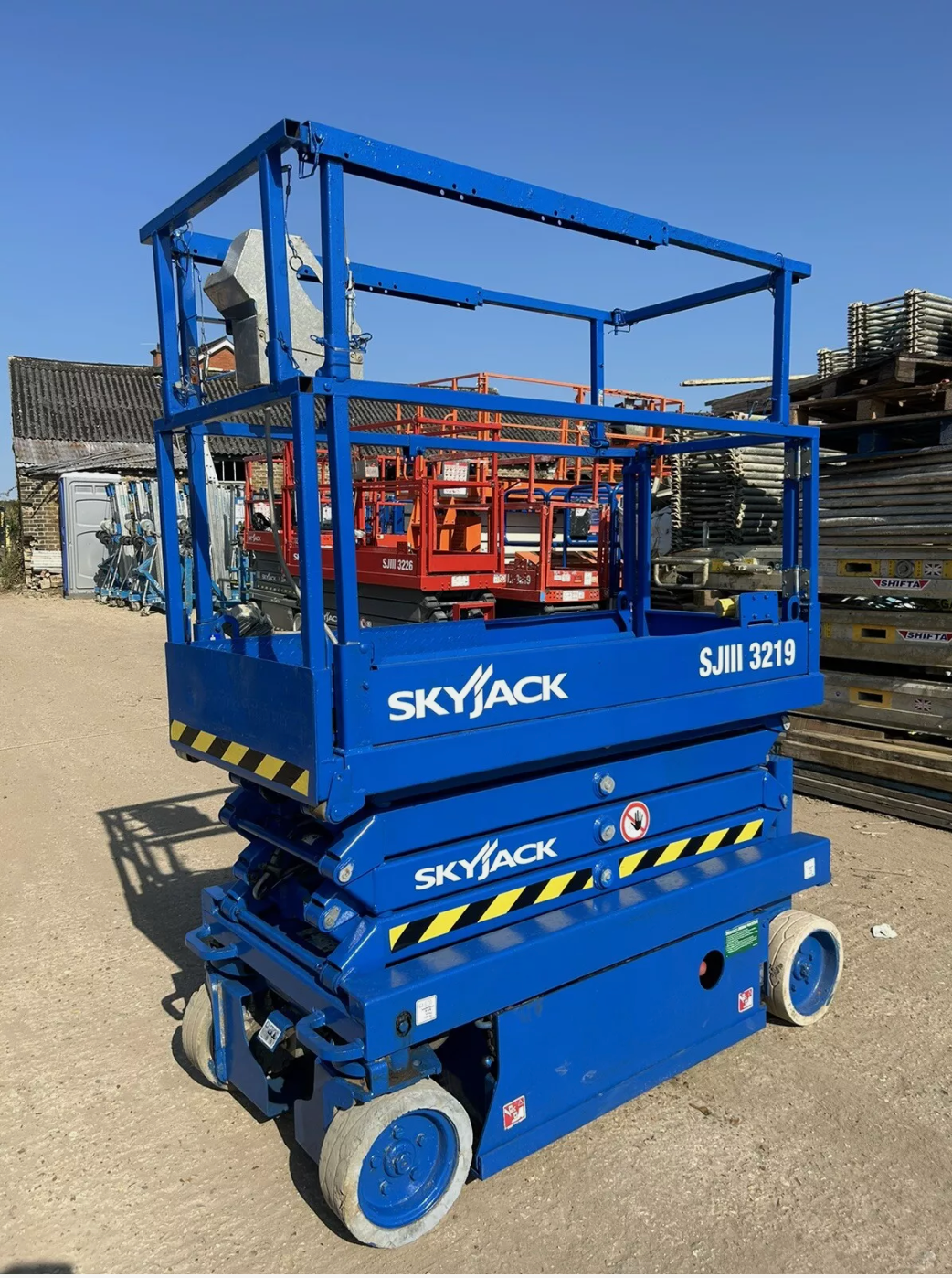2012 Skyjack SJ3219 7.8m Scissor Lift Access Platform MEWP (Genie, JLG)