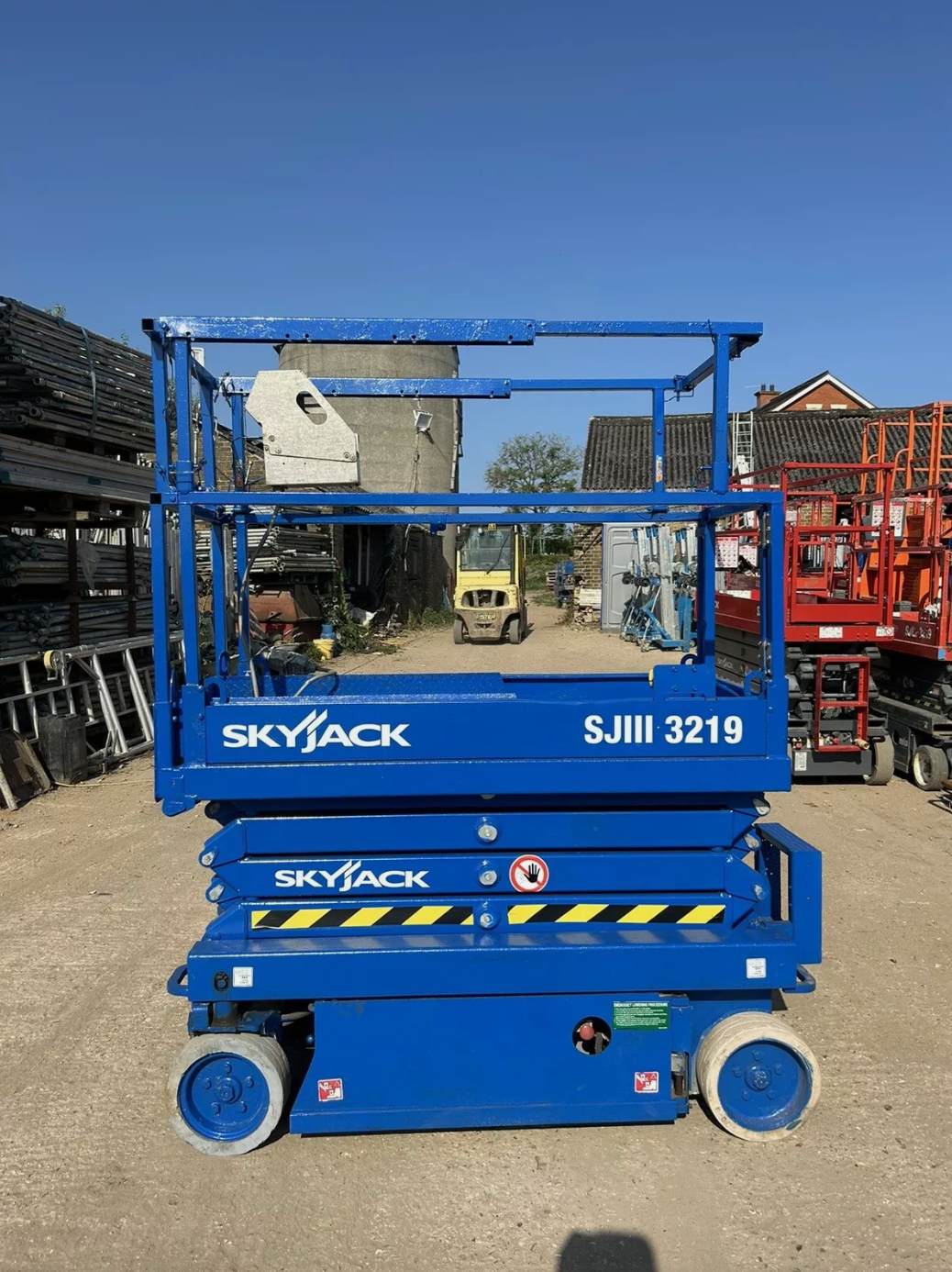 2012 Skyjack SJ3219 7.8m Scissor Lift Access Platform MEWP (Genie, JLG)
