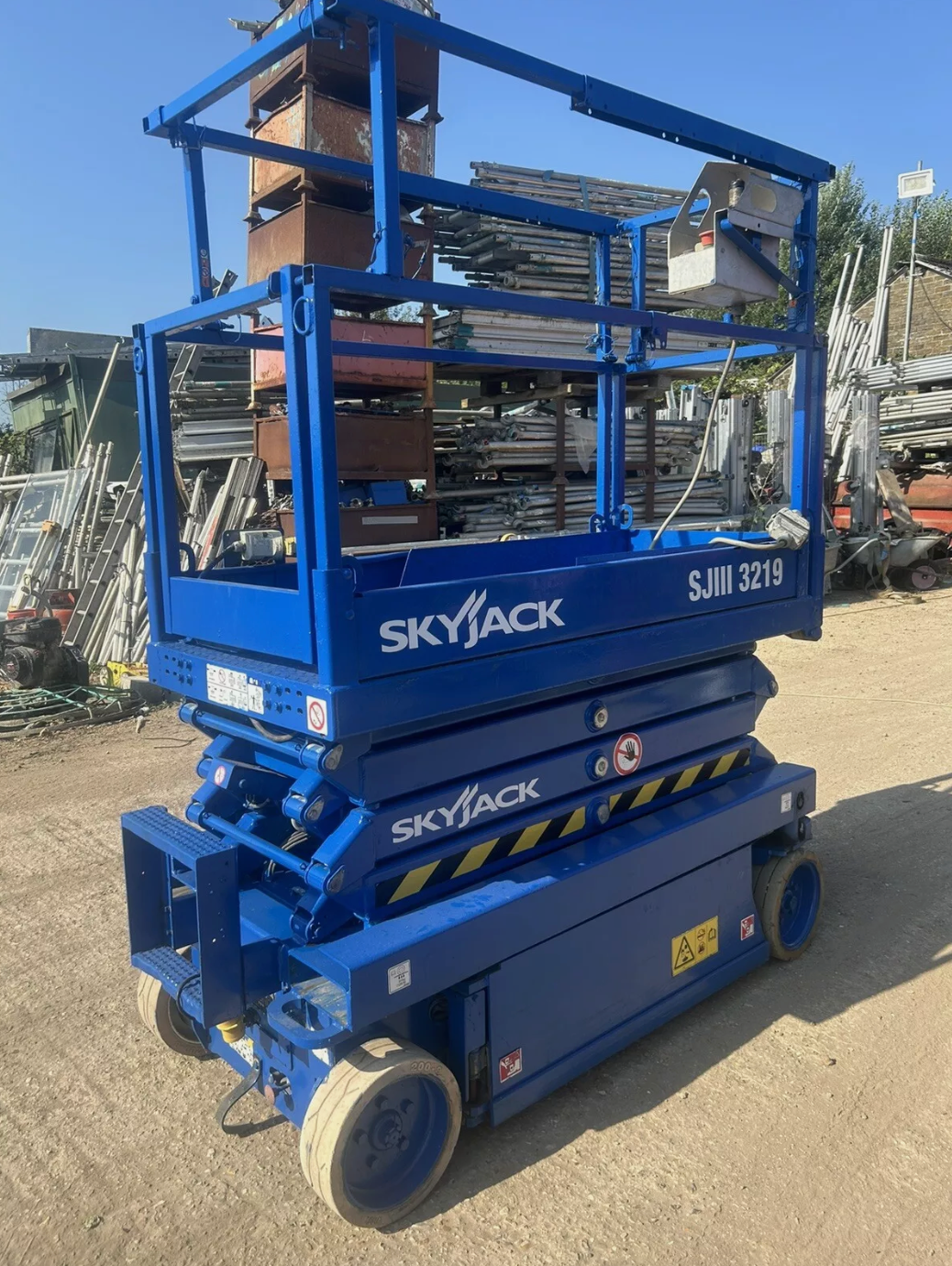 2012 Skyjack SJ3219 7.8m Scissor Lift Access Platform MEWP (Genie, JLG)