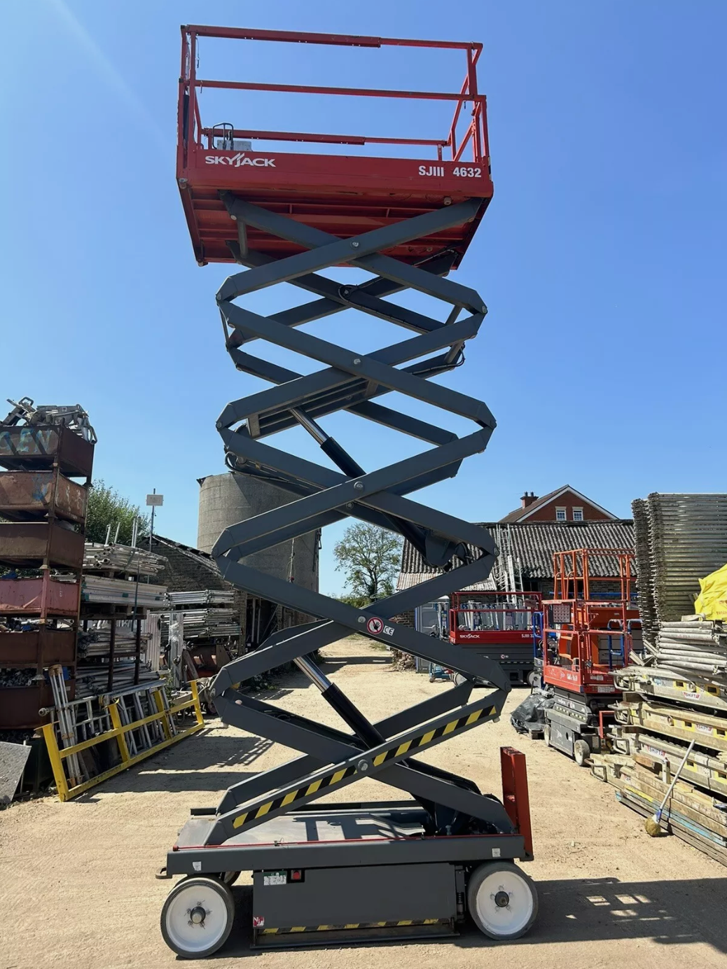 12m Skyjack SJ4632 Scissor Lift Access Platform MEWP Cherry Picker ( Genie, JLG)