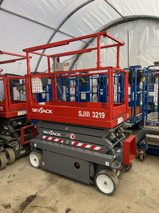 2016 7.8m Skyjack SJ3219 Scissor Lift Access Platform (Genie,JLG,JCB) MEWPS