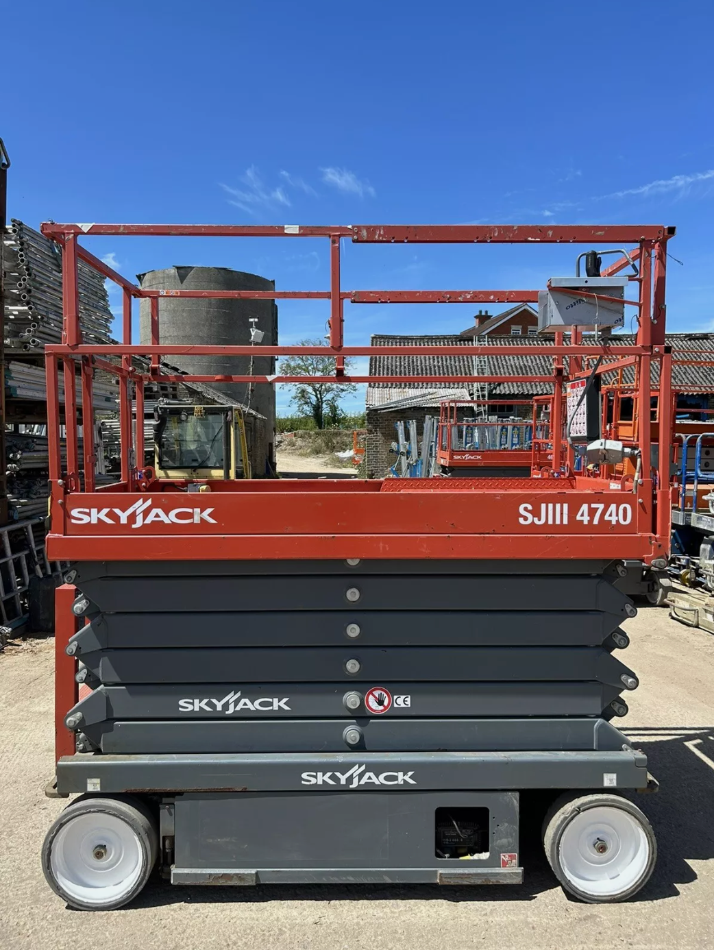 14m SKYJACK SJ4740 Electri Scissor Lift Access Platform MEWP (Genie, JLG, JCB)
