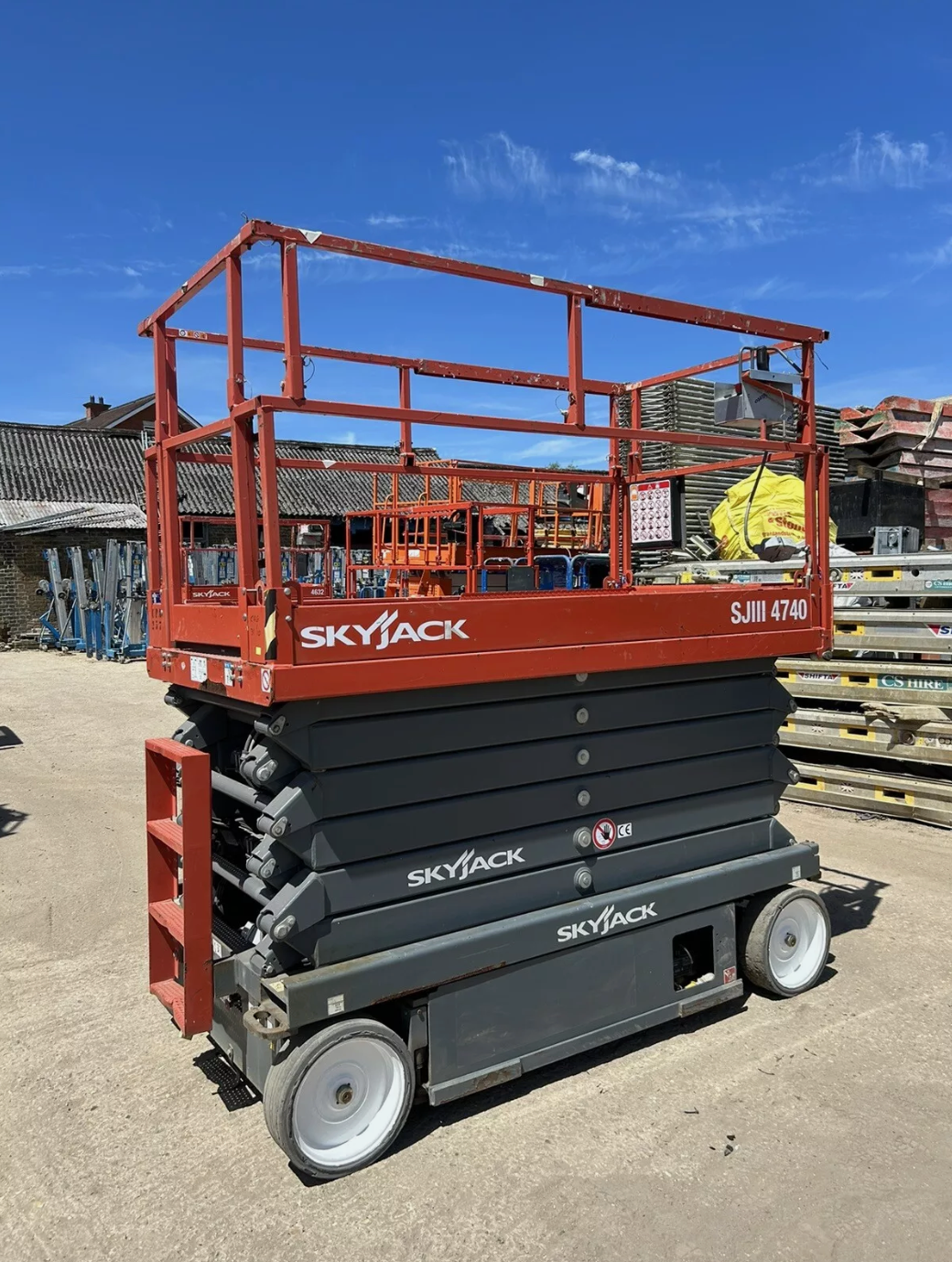 14m SKYJACK SJ4740 Electri Scissor Lift Access Platform MEWP (Genie, JLG, JCB)