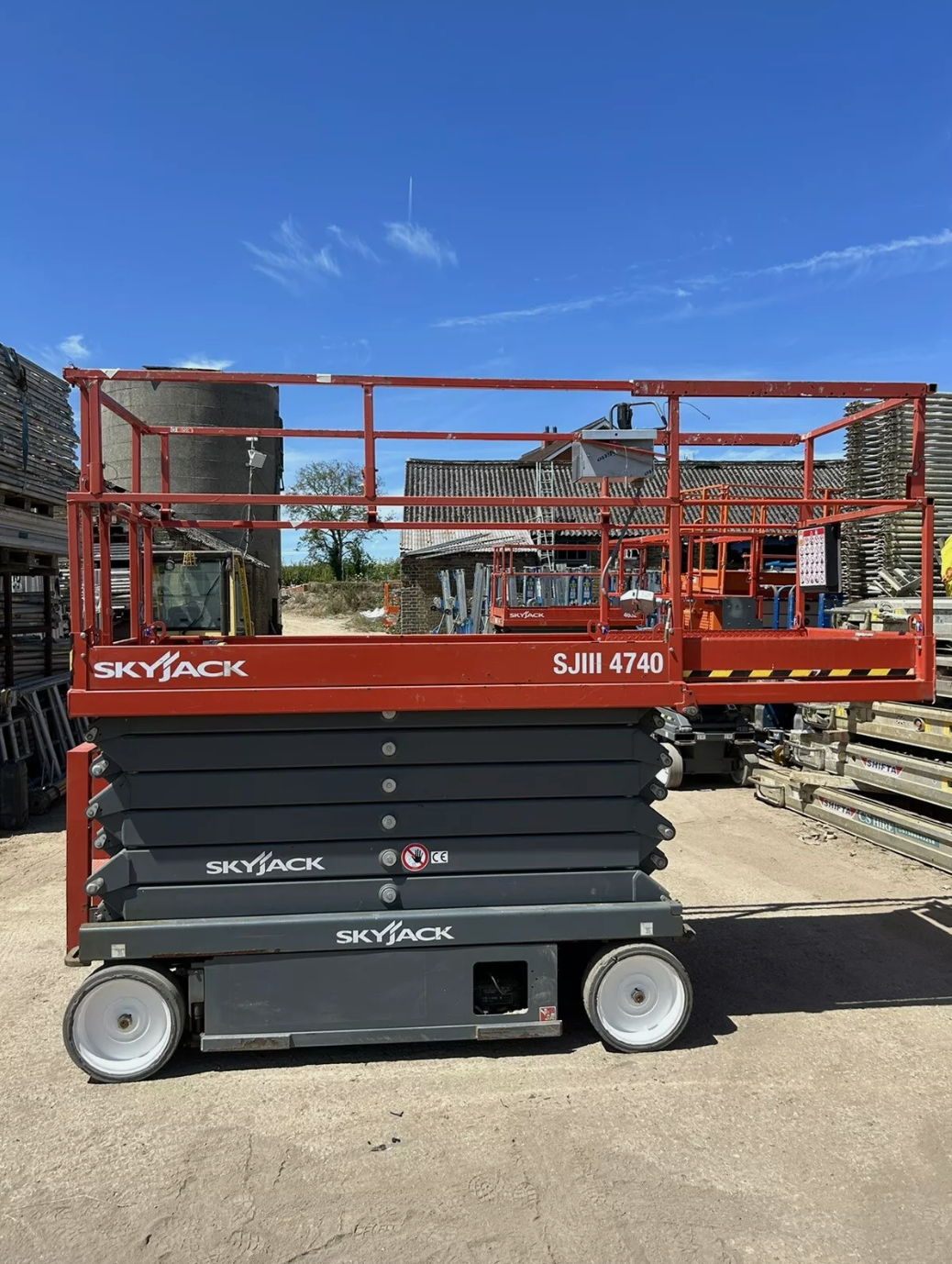 14m SKYJACK SJ4740 Electri Scissor Lift Access Platform MEWP (Genie, JLG, JCB)