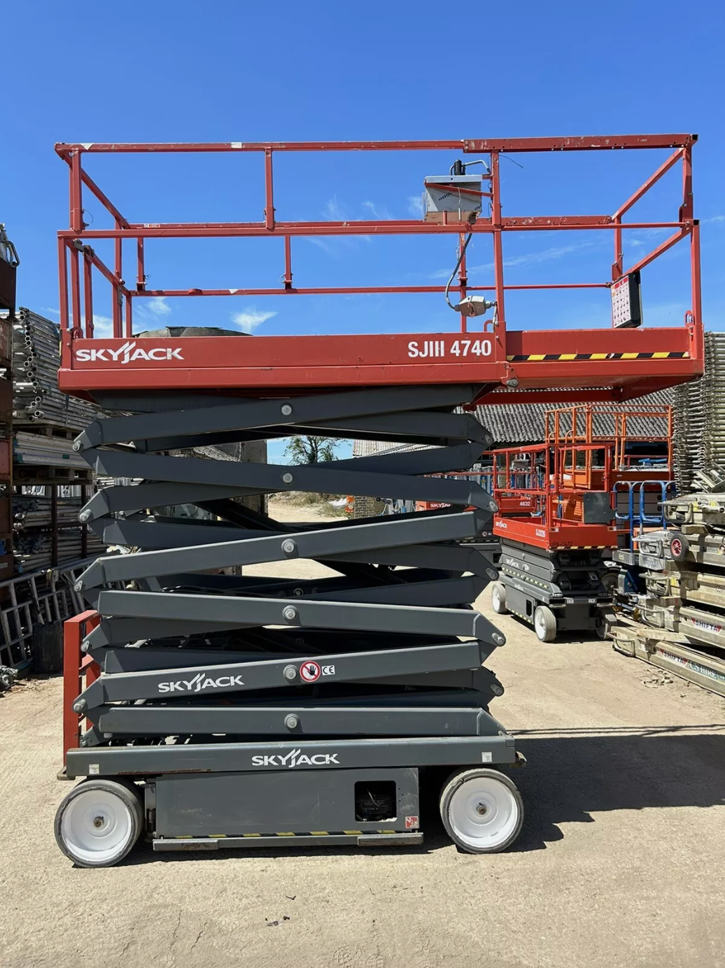 14m SKYJACK SJ4740 Electri Scissor Lift Access Platform MEWP (Genie, JLG, JCB)