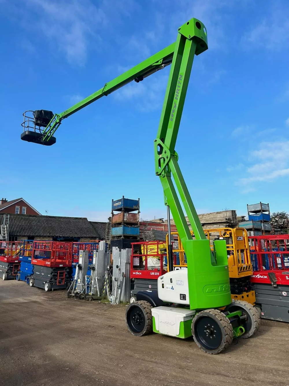 2016 17.2m NIFTY HR17 N Battery Articulated Cherry Picker