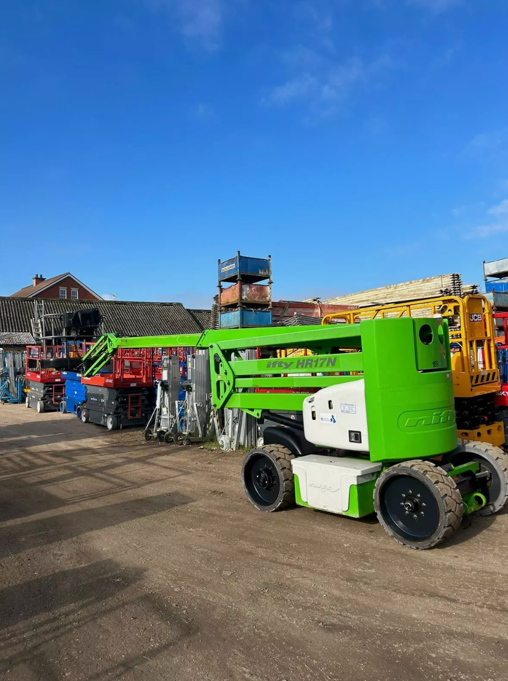 2016 17.2m NIFTY HR17 N Battery Articulated Cherry Picker