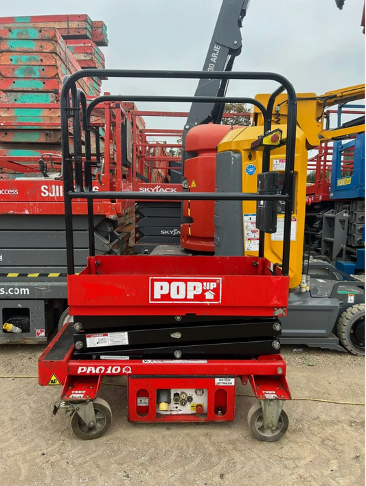 Pop-Up PRO 10 Scissor lift 5.0m WH (Genie,Skyjack , JLG)