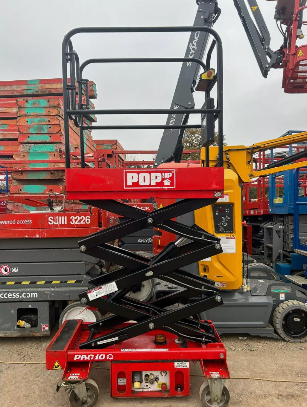 Pop-Up PRO 10 Scissor lift 5.0m WH (Genie,Skyjack , JLG)