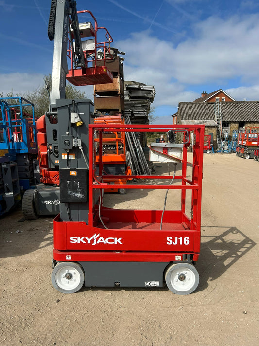 2014 SKYJACK SJ16 Runabout Personnel Lift Scissor Lift Access Platform Genie