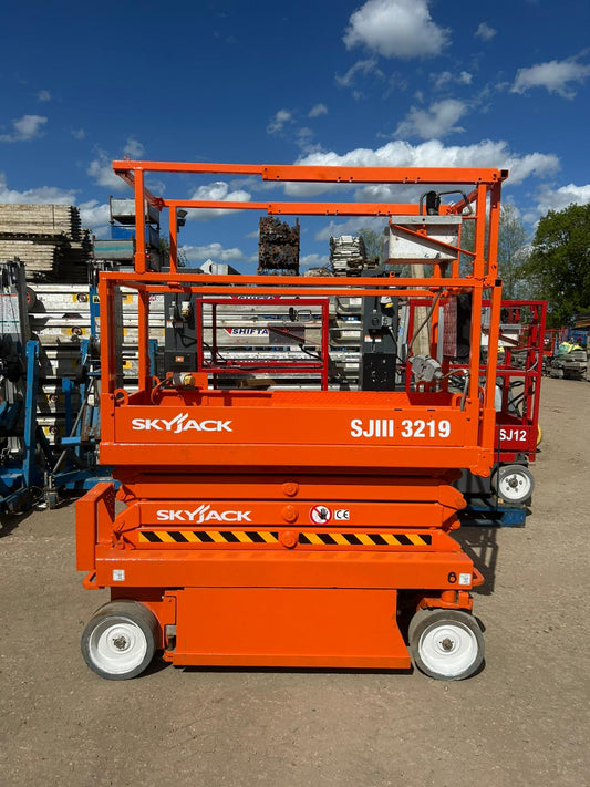 2018 Skyjack SJ3219 7.8m Scissor Lift Access Platform ( Genie, JLG) MEWP