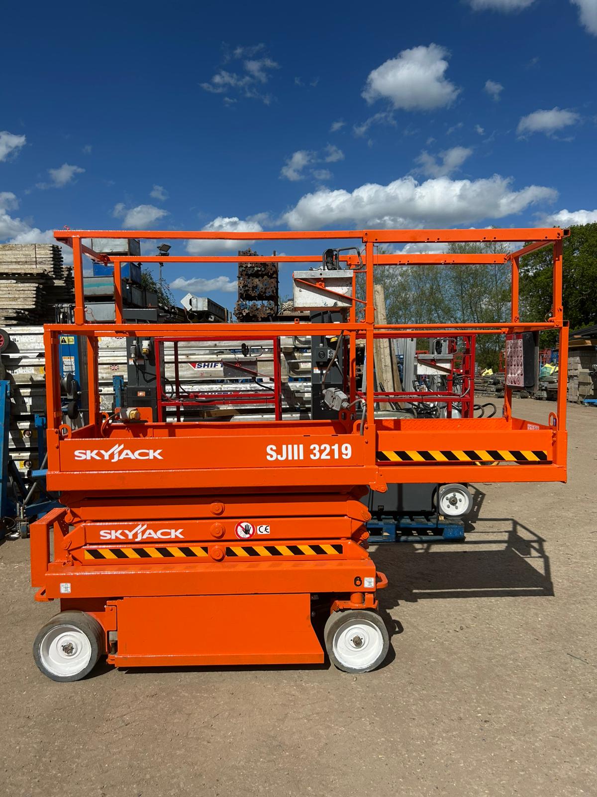 2018 Skyjack SJ3219 7.8m Scissor Lift Access Platform ( Genie, JLG) MEWP