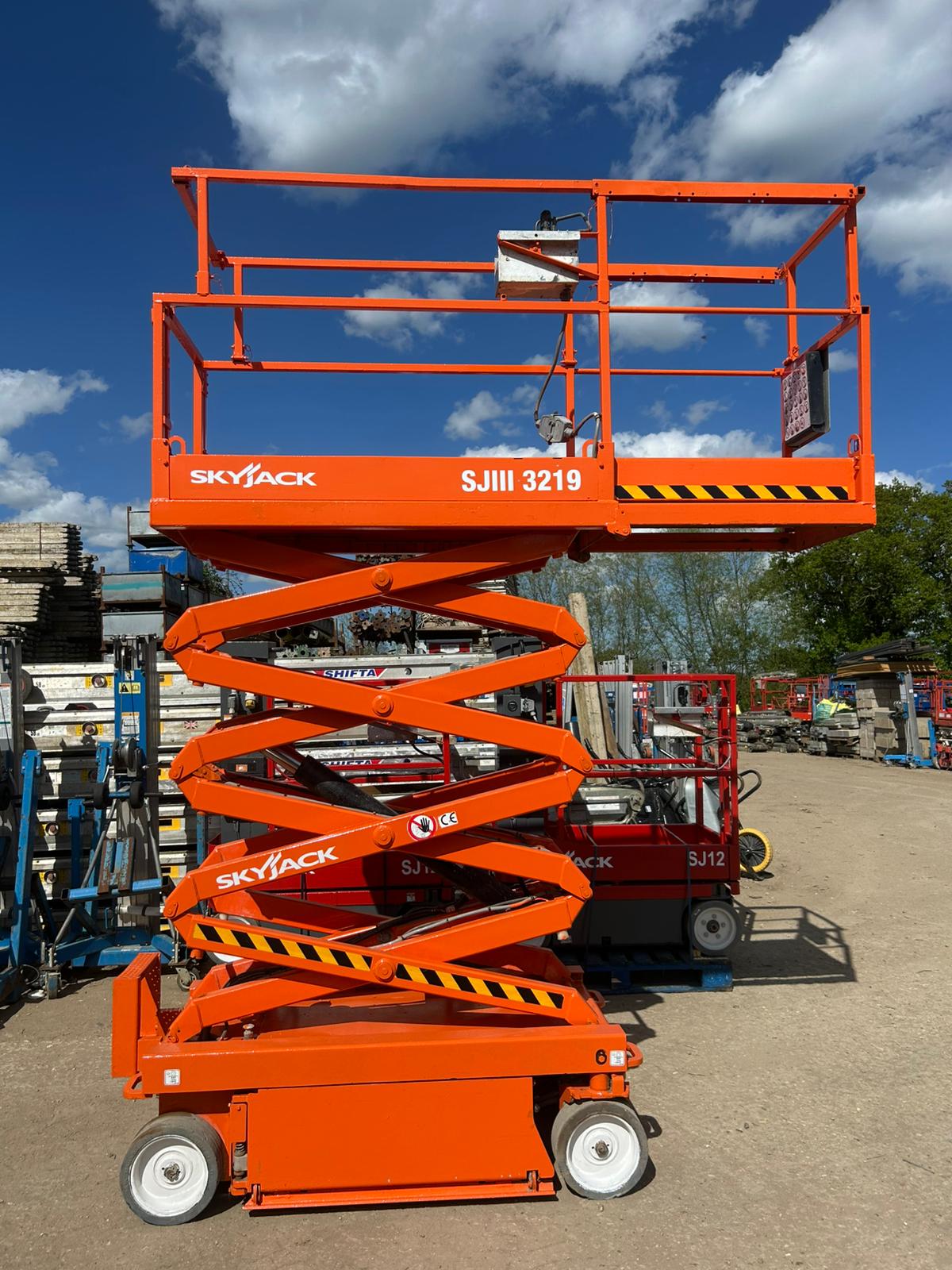 2018 Skyjack SJ3219 7.8m Scissor Lift Access Platform ( Genie, JLG) MEWP