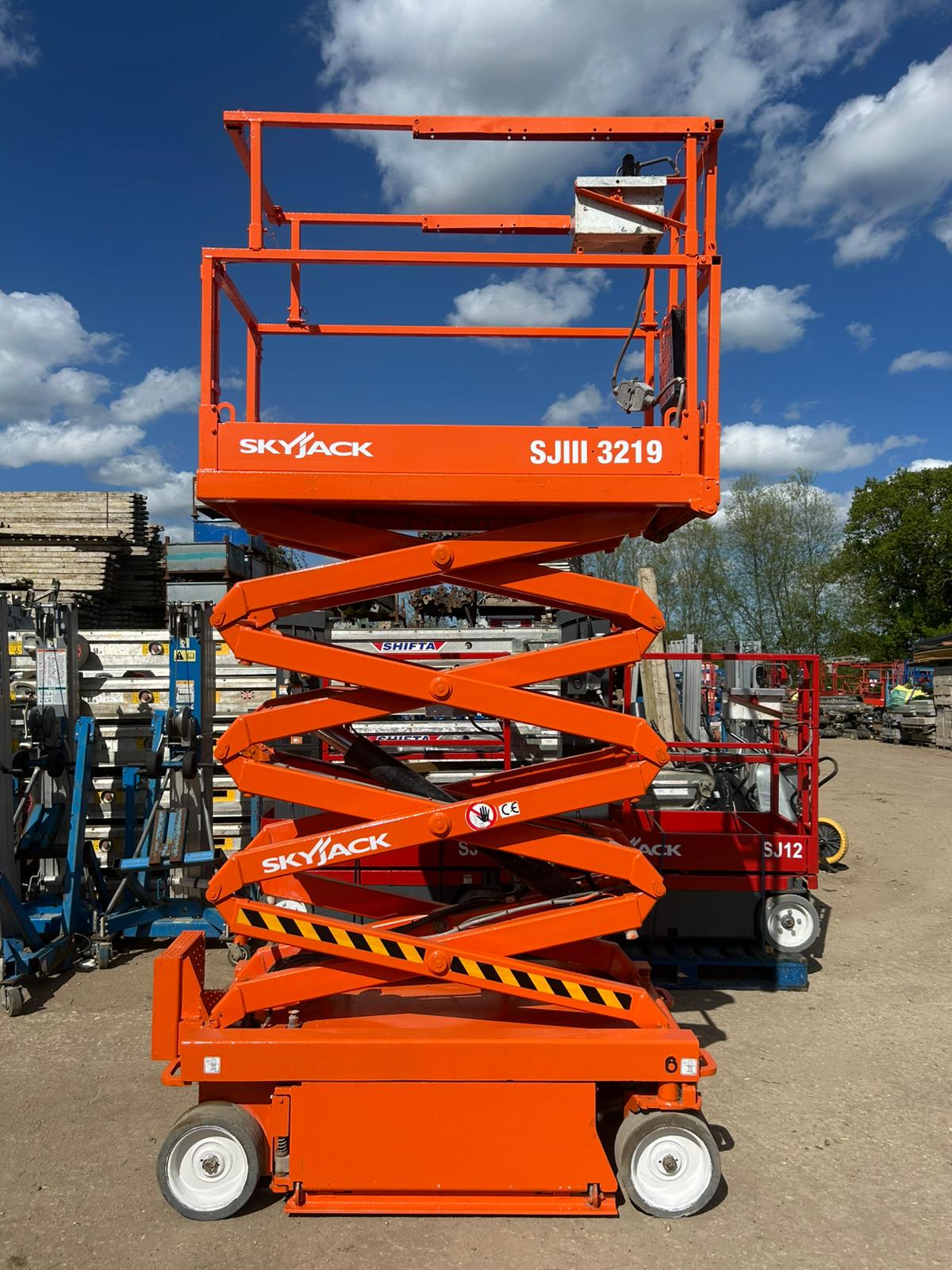 2018 Skyjack SJ3219 7.8m Scissor Lift Access Platform ( Genie, JLG) MEWP