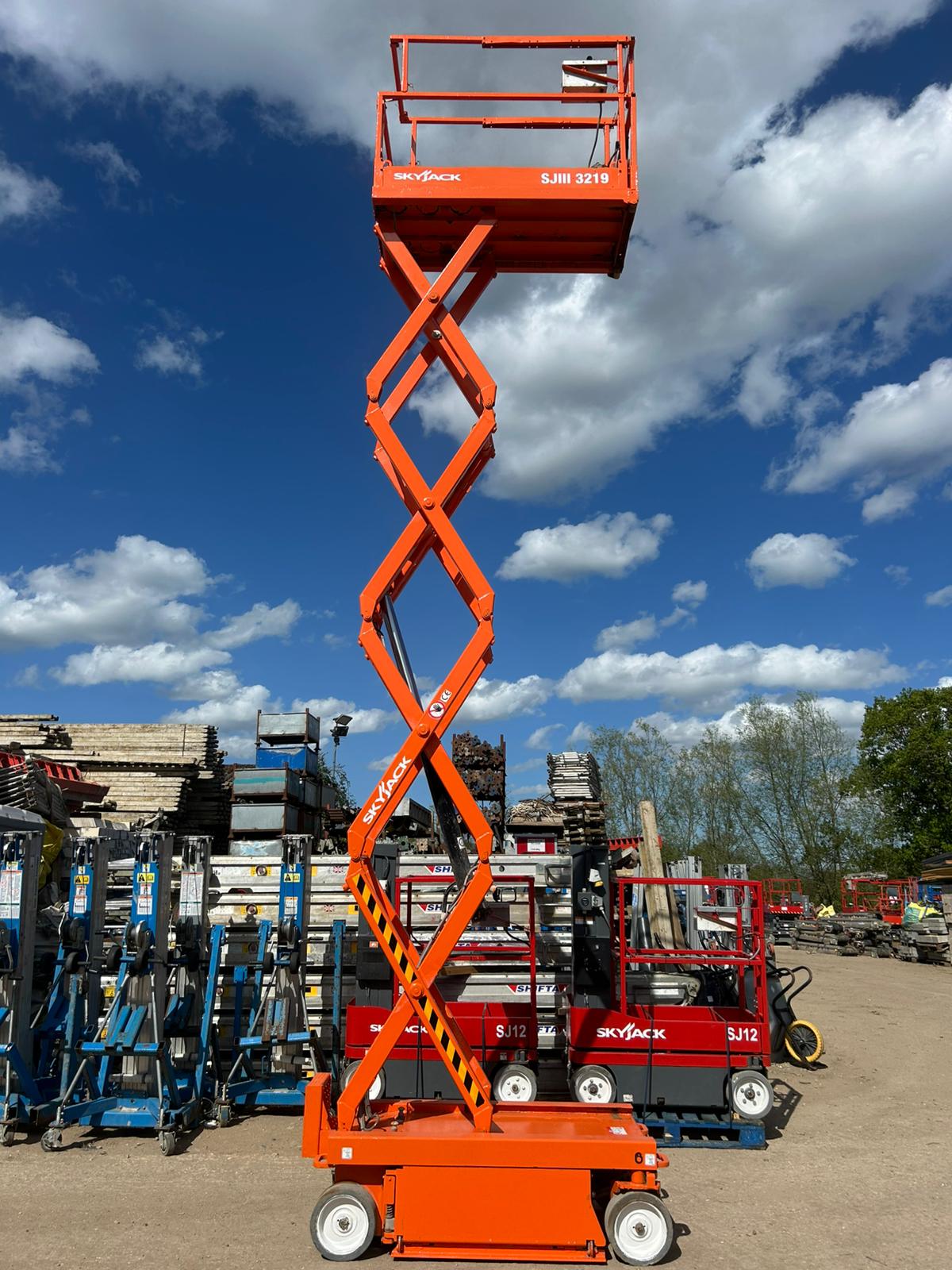 2018 Skyjack SJ3219 7.8m Scissor Lift Access Platform ( Genie, JLG) MEWP