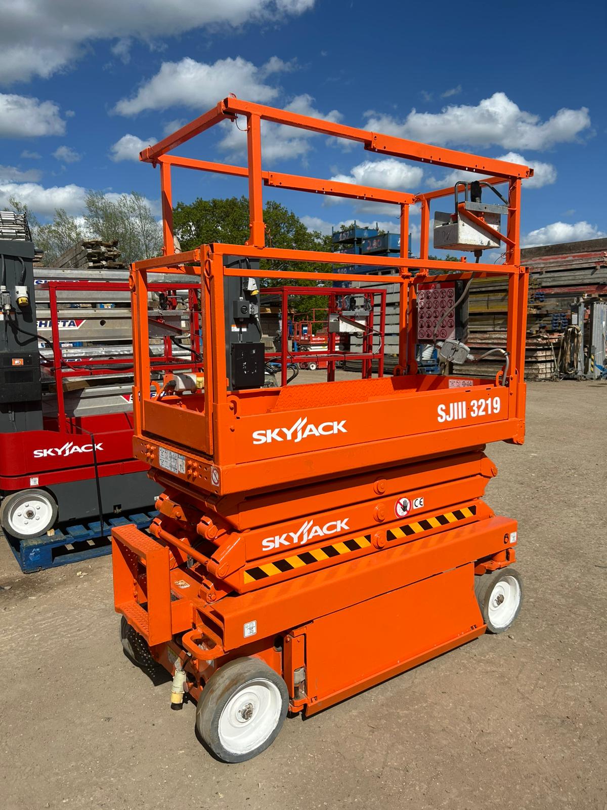 2018 Skyjack SJ3219 7.8m Scissor Lift Access Platform ( Genie, JLG) MEWP