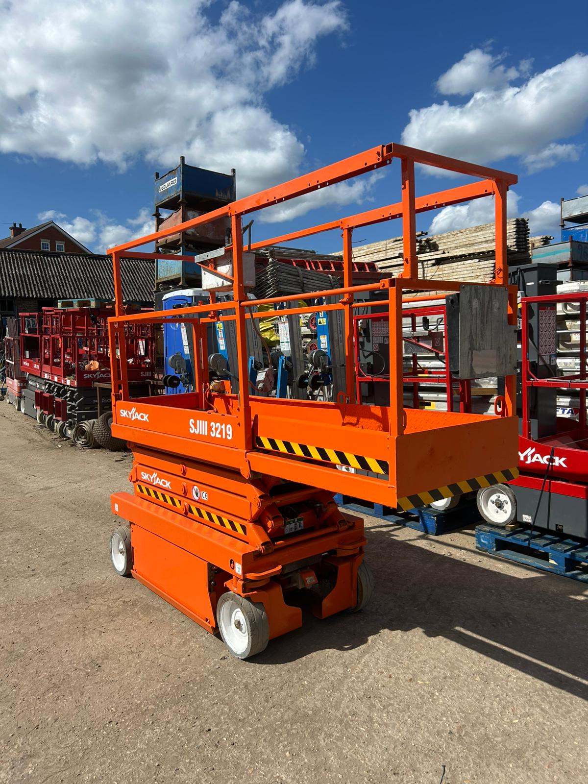 2018 Skyjack SJ3219 7.8m Scissor Lift Access Platform ( Genie, JLG) MEWP