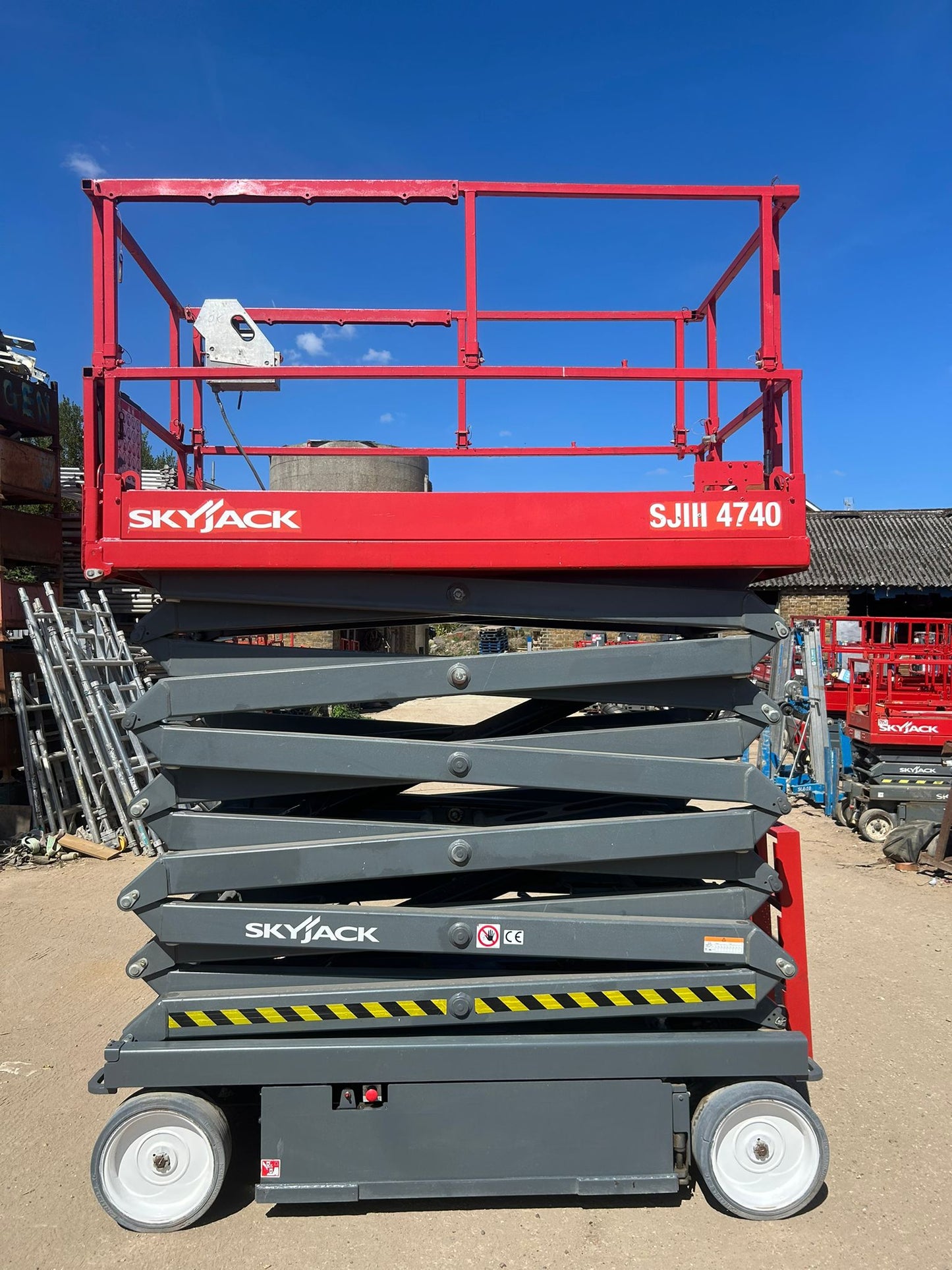 14m SKYJACK SJ4740 Electri Scissor Lift Access Platform MEWP (Genie, JLG, JCB) YEAR 2020, FULLY SERVICED, NEW LOLERS, 60 DAYS WARRANTY