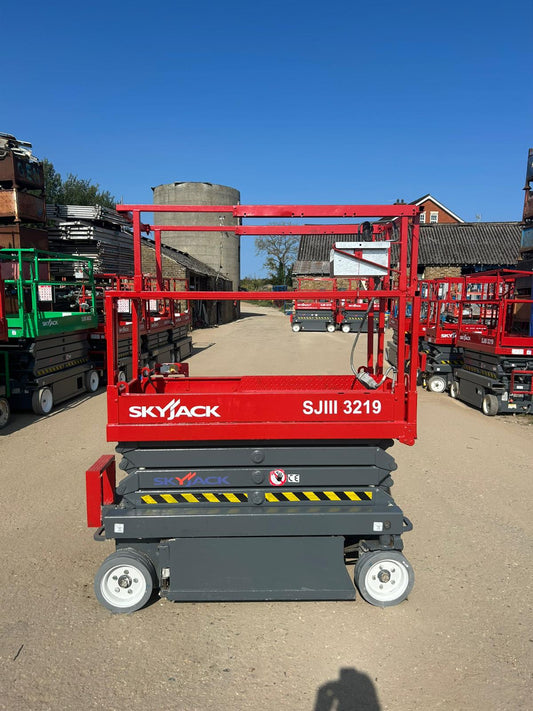 2018 Skyjack SJ3219 7.8m Scissor Lift Access Platform ( Genie, JLG) MEWP