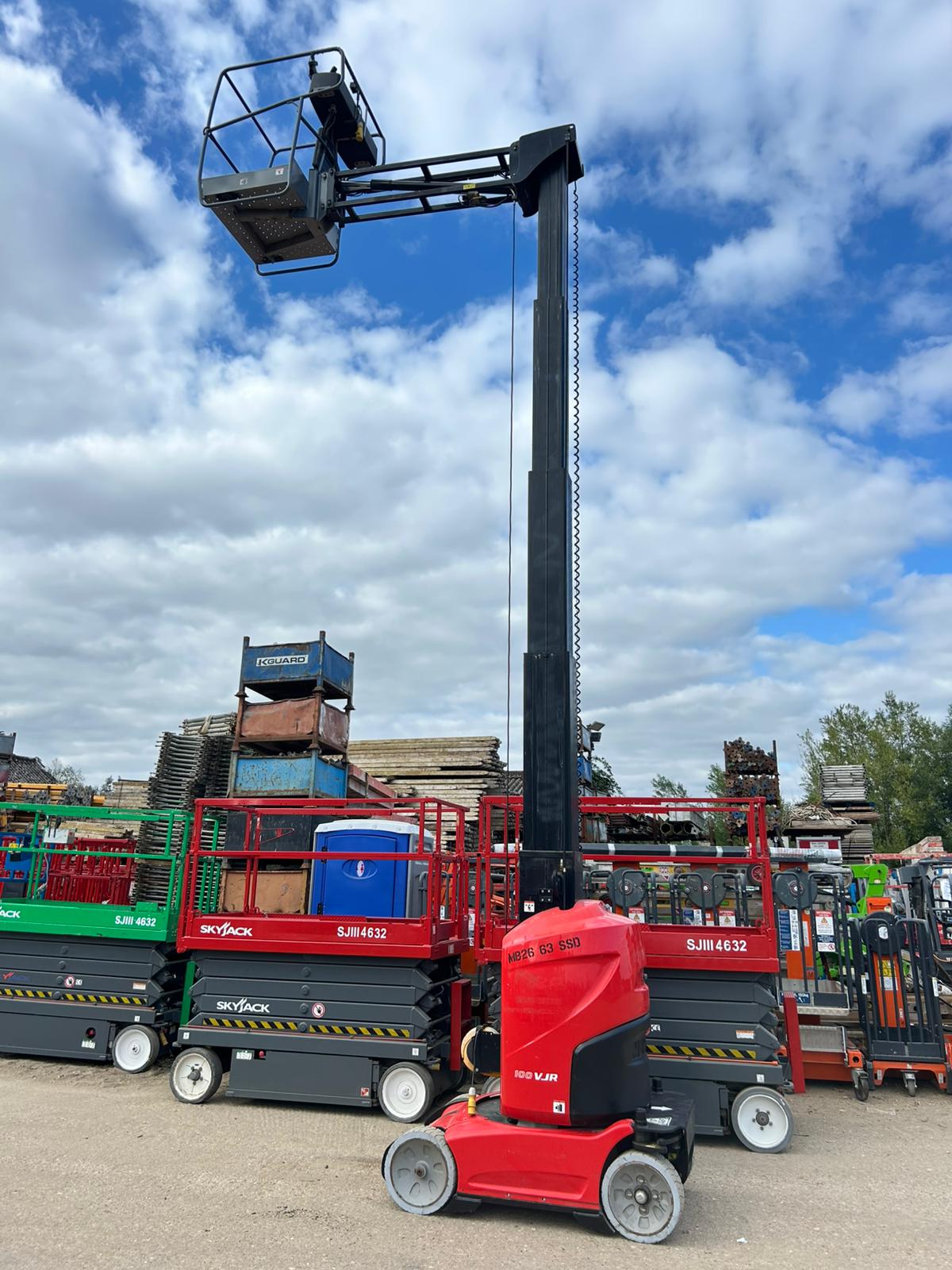 2017 Manitou 100VJR Evolution Scissor lift,Cherry Picker,Haulotte Star10,Skyjack