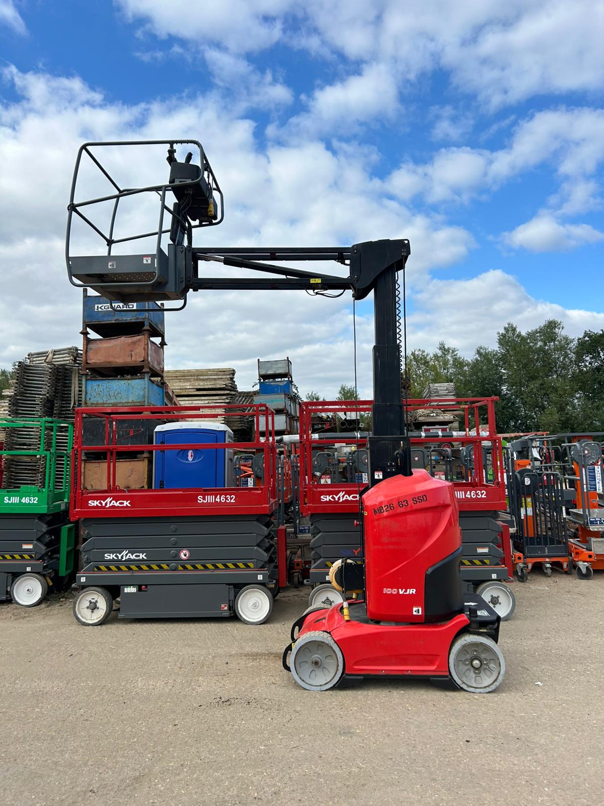 2017 Manitou 100VJR Evolution Scissor lift,Cherry Picker,Haulotte Star10,Skyjack