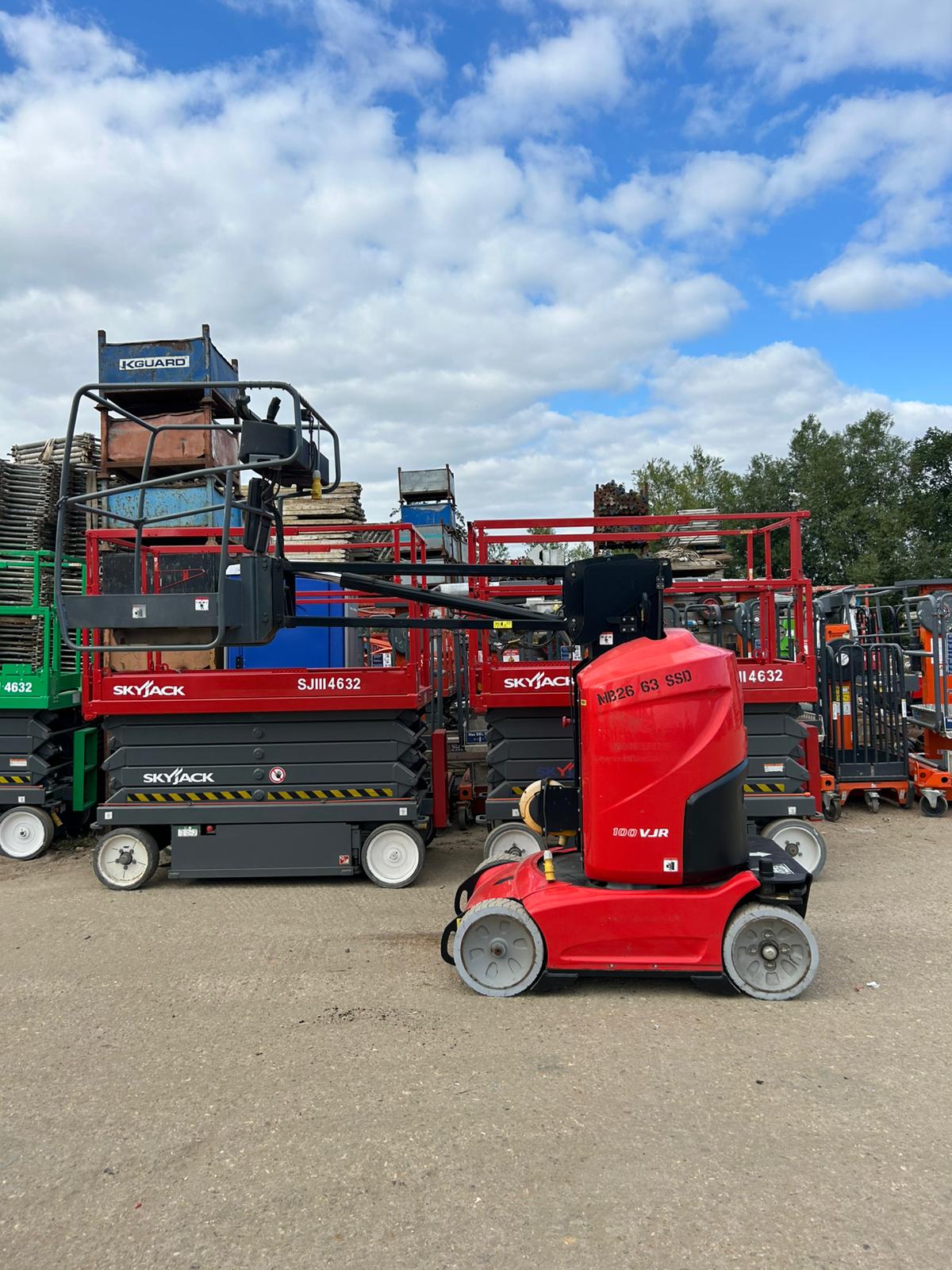 2017 Manitou 100VJR Evolution Scissor lift,Cherry Picker,Haulotte Star10,Skyjack
