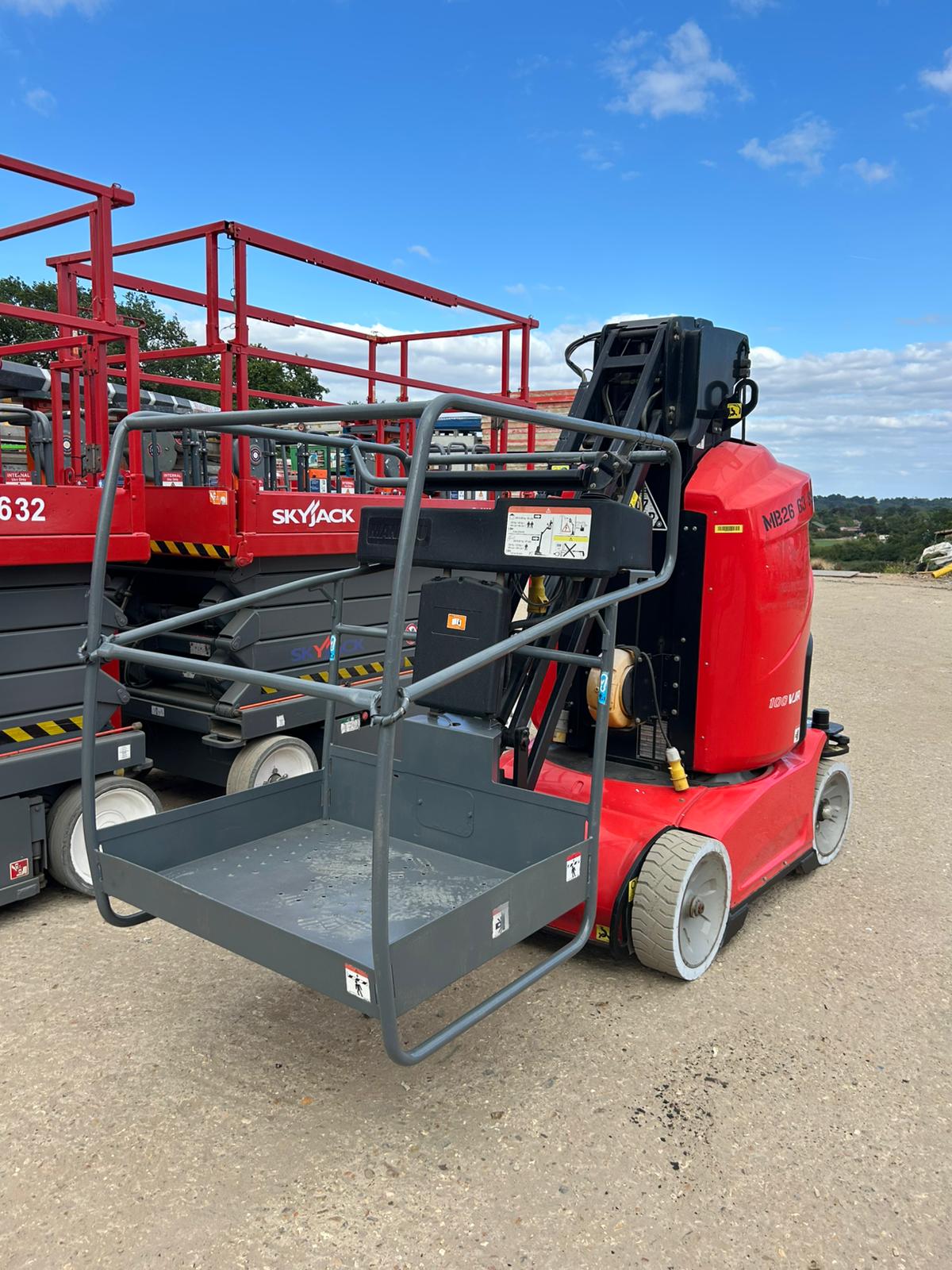 2017 Manitou 100VJR Evolution Scissor lift,Cherry Picker,Haulotte Star10,Skyjack