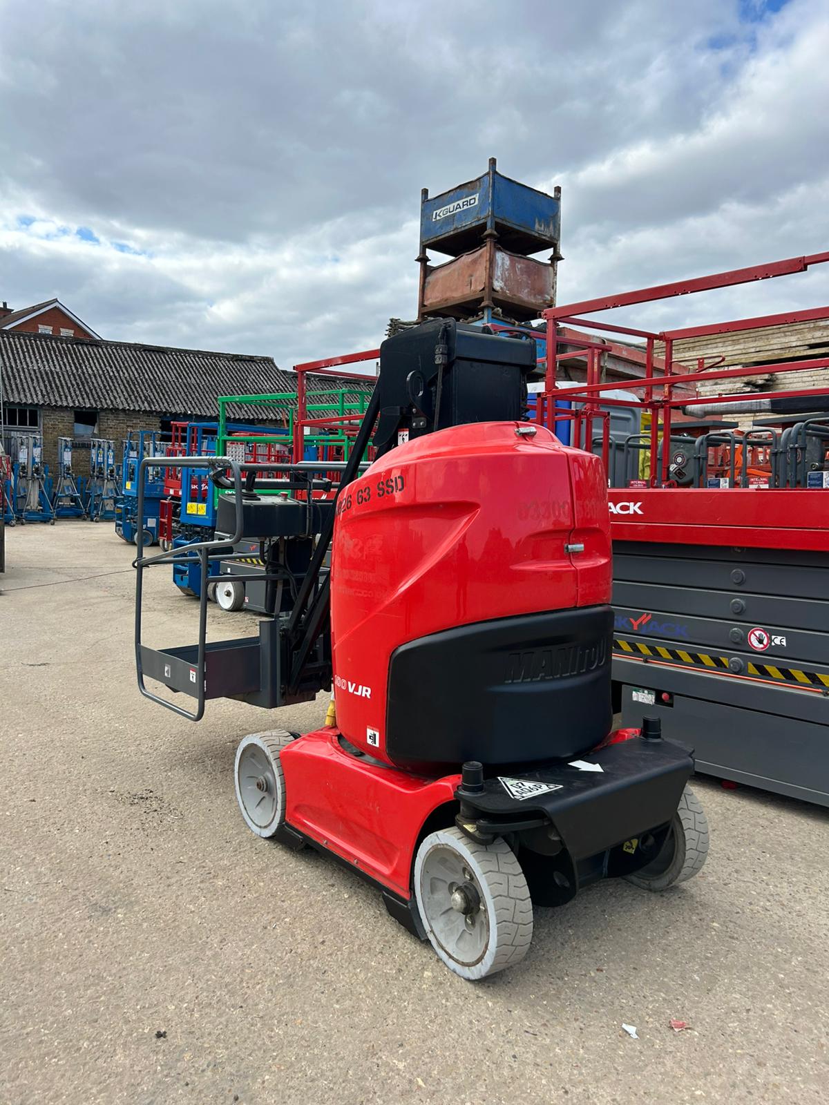 2017 Manitou 100VJR Evolution Scissor lift,Cherry Picker,Haulotte Star10,Skyjack