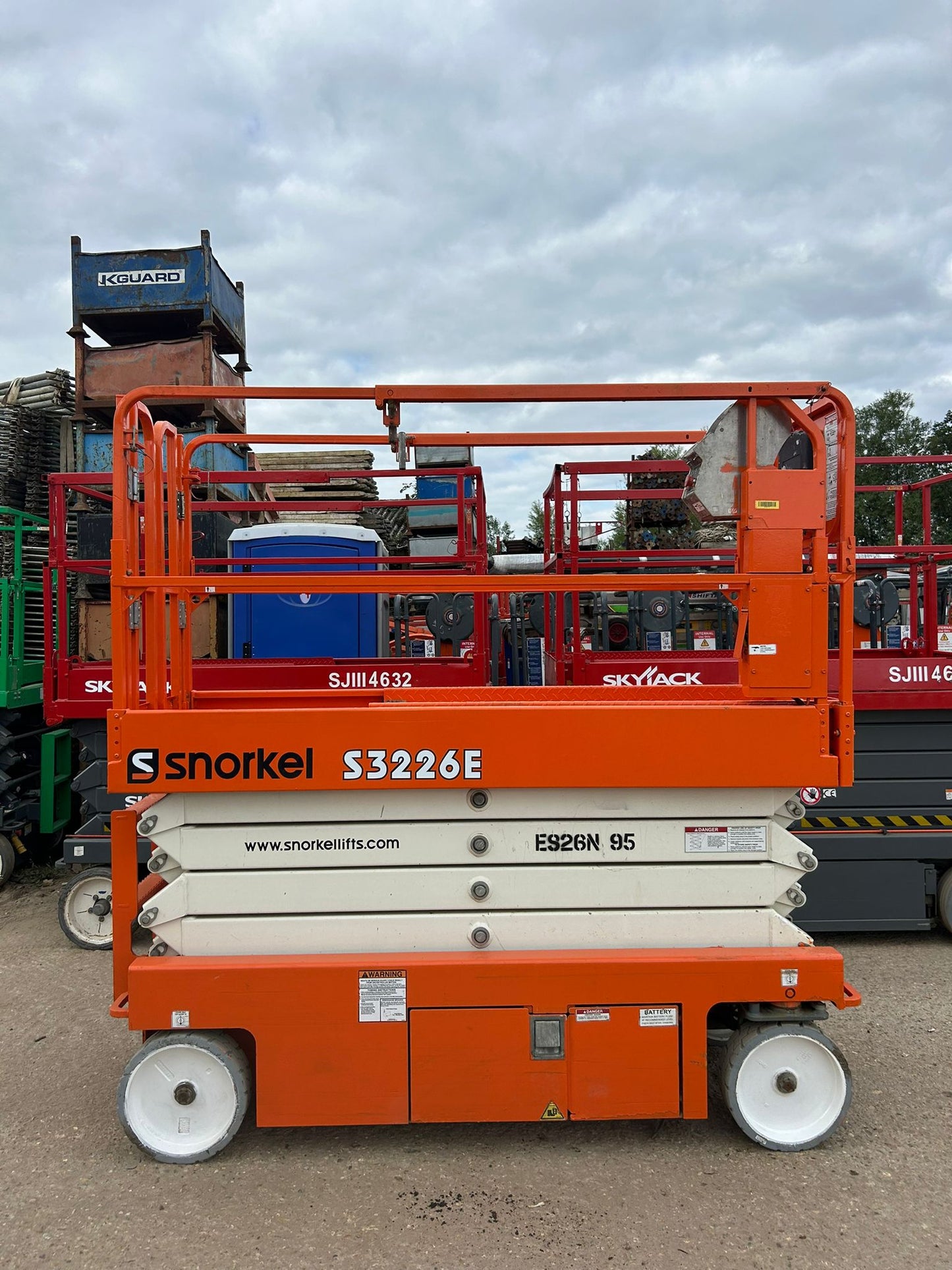 2018 Snorkel S3226E Scissor lift, Access platform, Skyjack, Genie, JLG