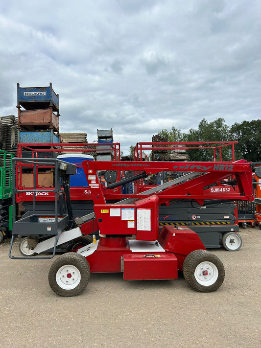 2012 Nifty HR12 Boom lift, Cherry picker, Scissor lift, Skyjack, Genie, JLG