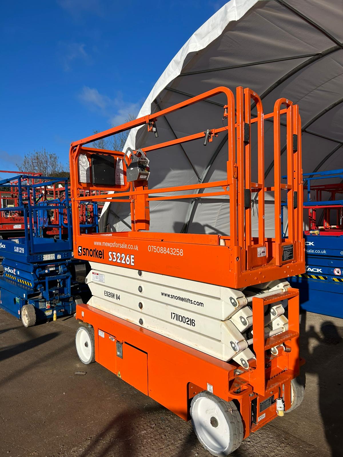 2017 Snorkel S3226E Scissor lift, Access platform, Skyjack, Genie, JLG
