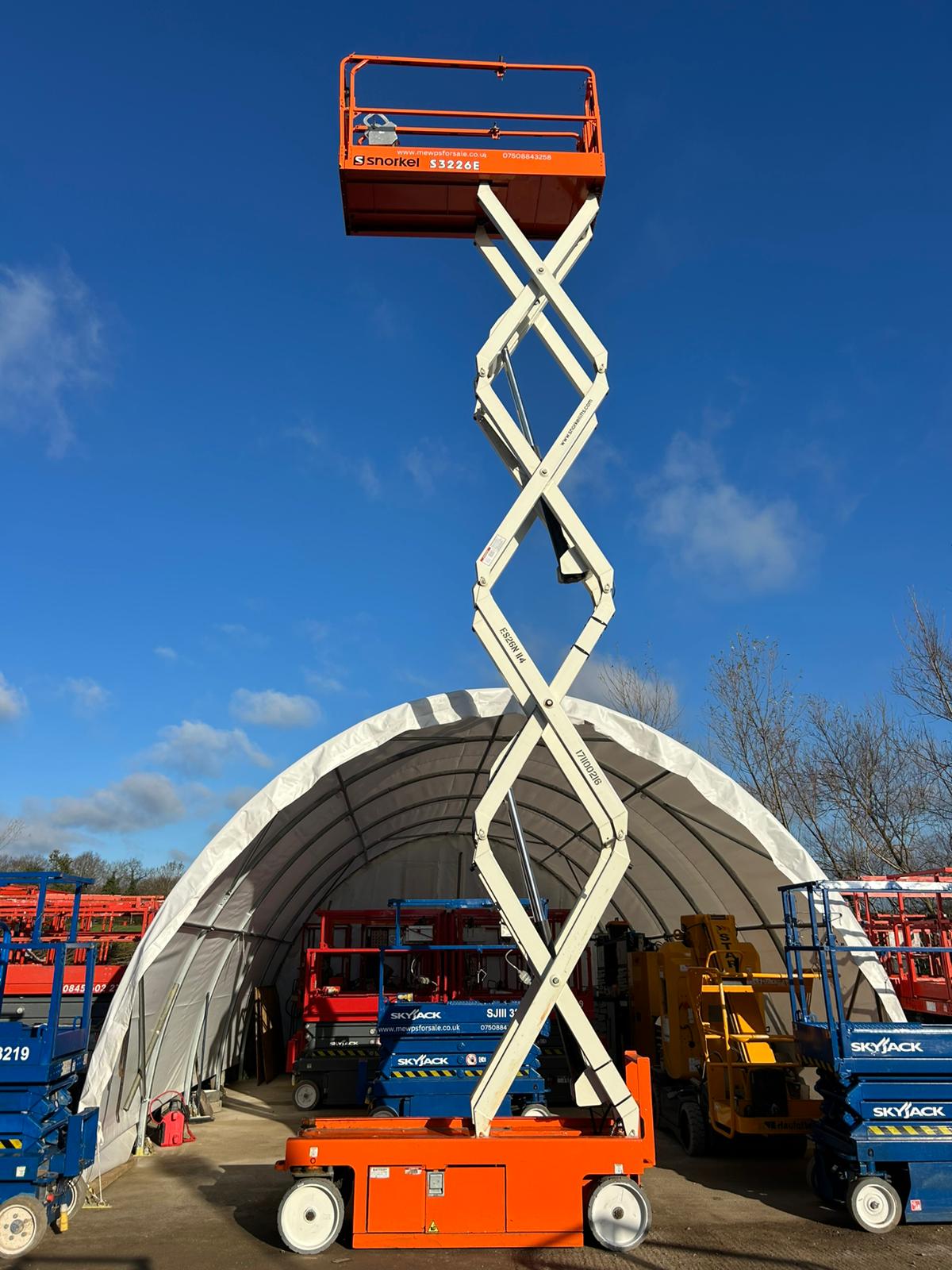2017 Snorkel S3226E Scissor lift, Access platform, Skyjack, Genie, JLG