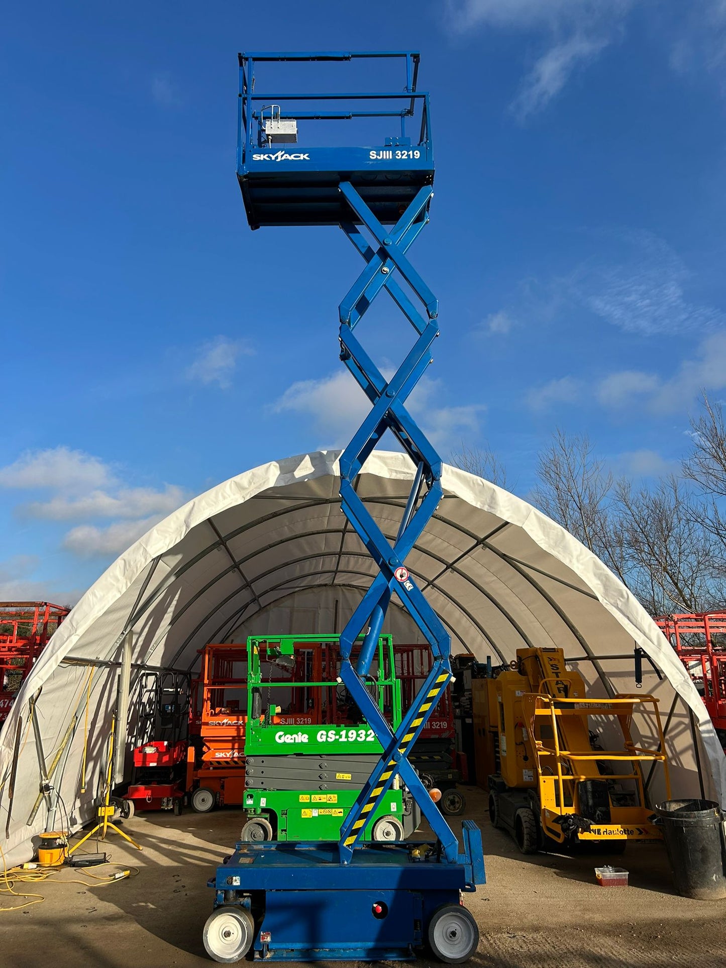 2015 Skyjack SJ3219 Scissor Lift Access Platform MEWP