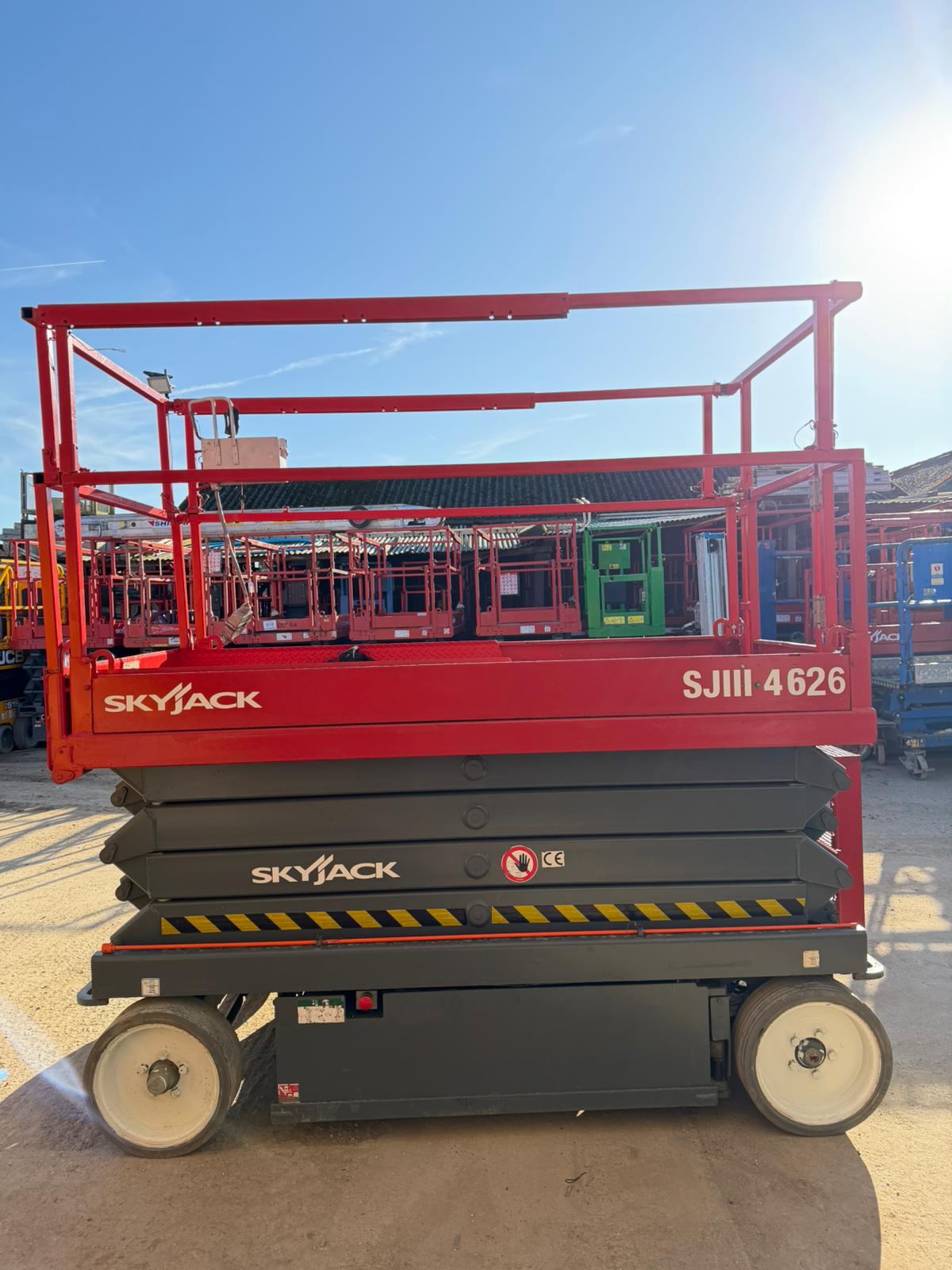 2017 Skyjack SJ4626 Scissor Lift Access Platform MEWP (Genie,JLG)
