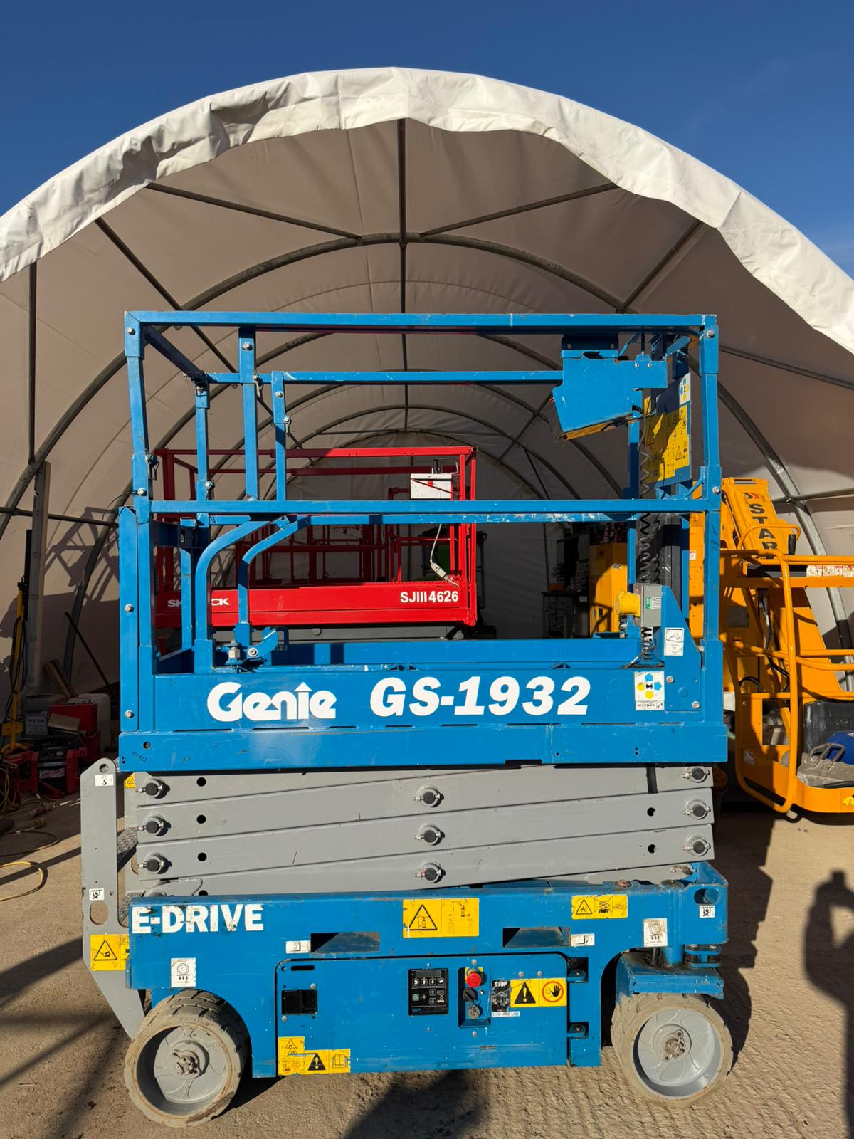 2021 Genie 1932 E-DRIVE Scissor Lift Access Platform (Skyjack SJ3219)