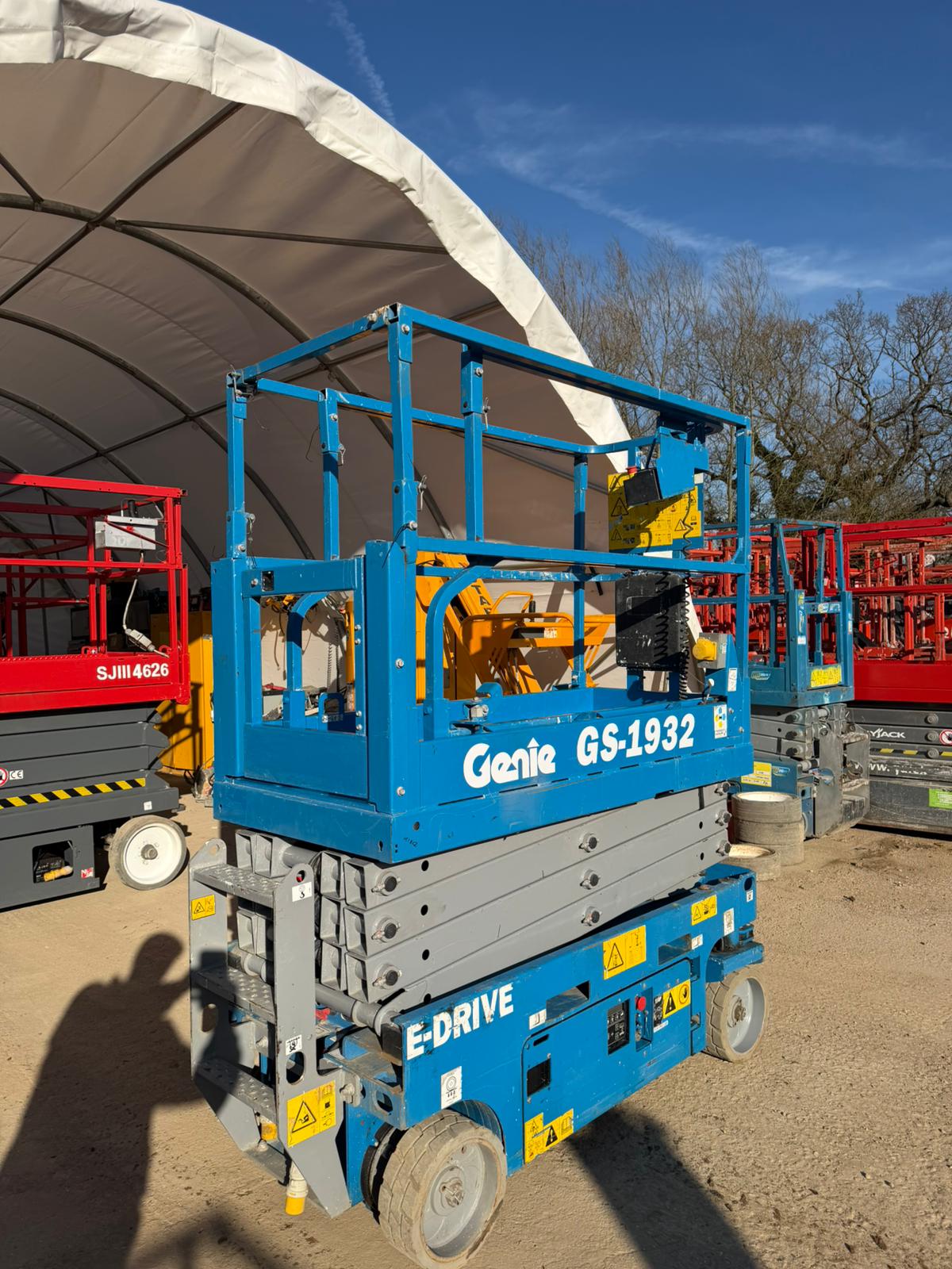 2021 Genie 1932 E-DRIVE Scissor Lift Access Platform (Skyjack SJ3219)