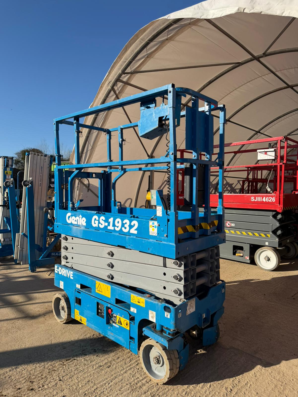 2021 Genie 1932 E-DRIVE Scissor Lift Access Platform (Skyjack SJ3219)