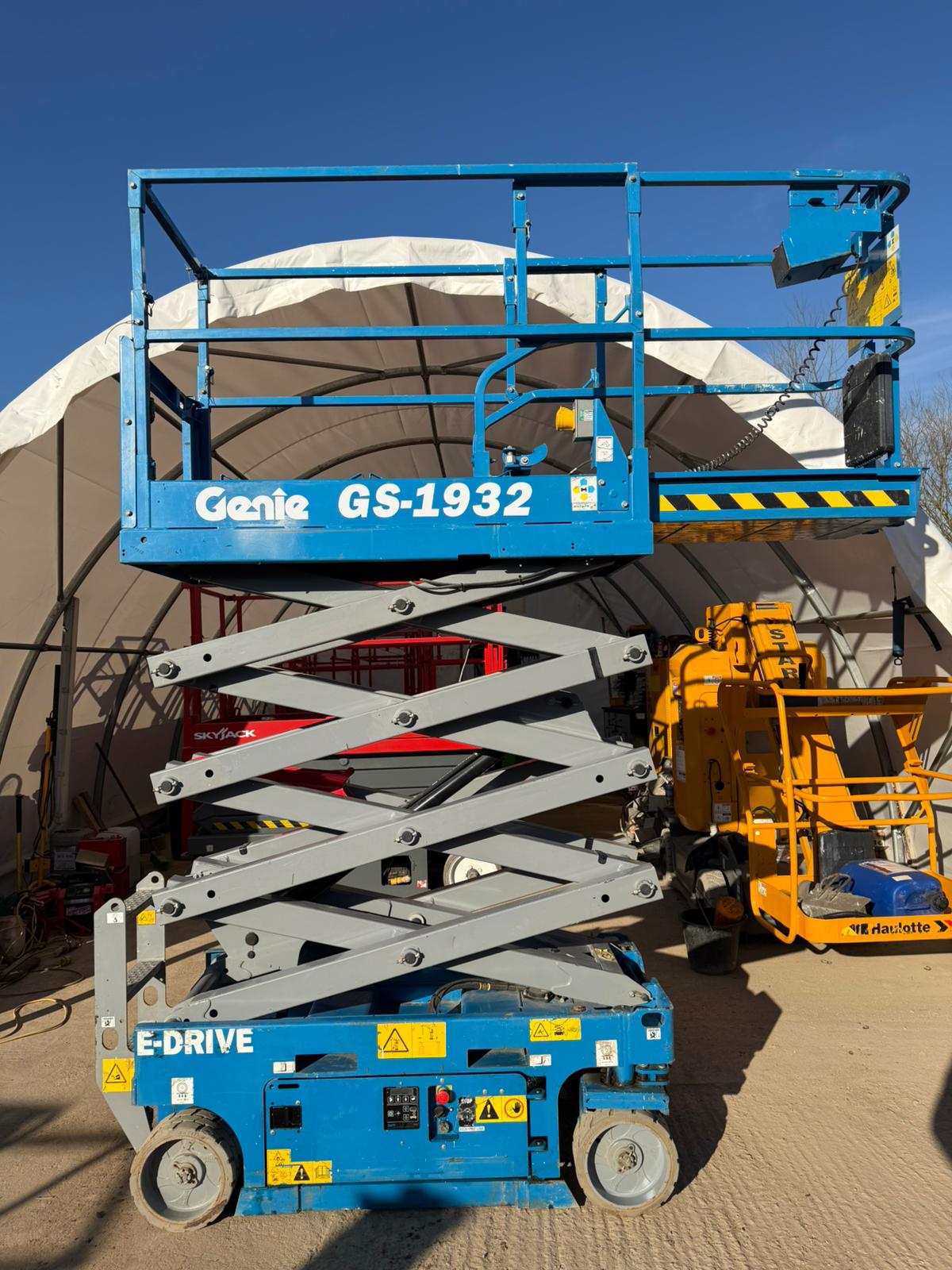 2021 Genie 1932 E-DRIVE Scissor Lift Access Platform (Skyjack SJ3219)