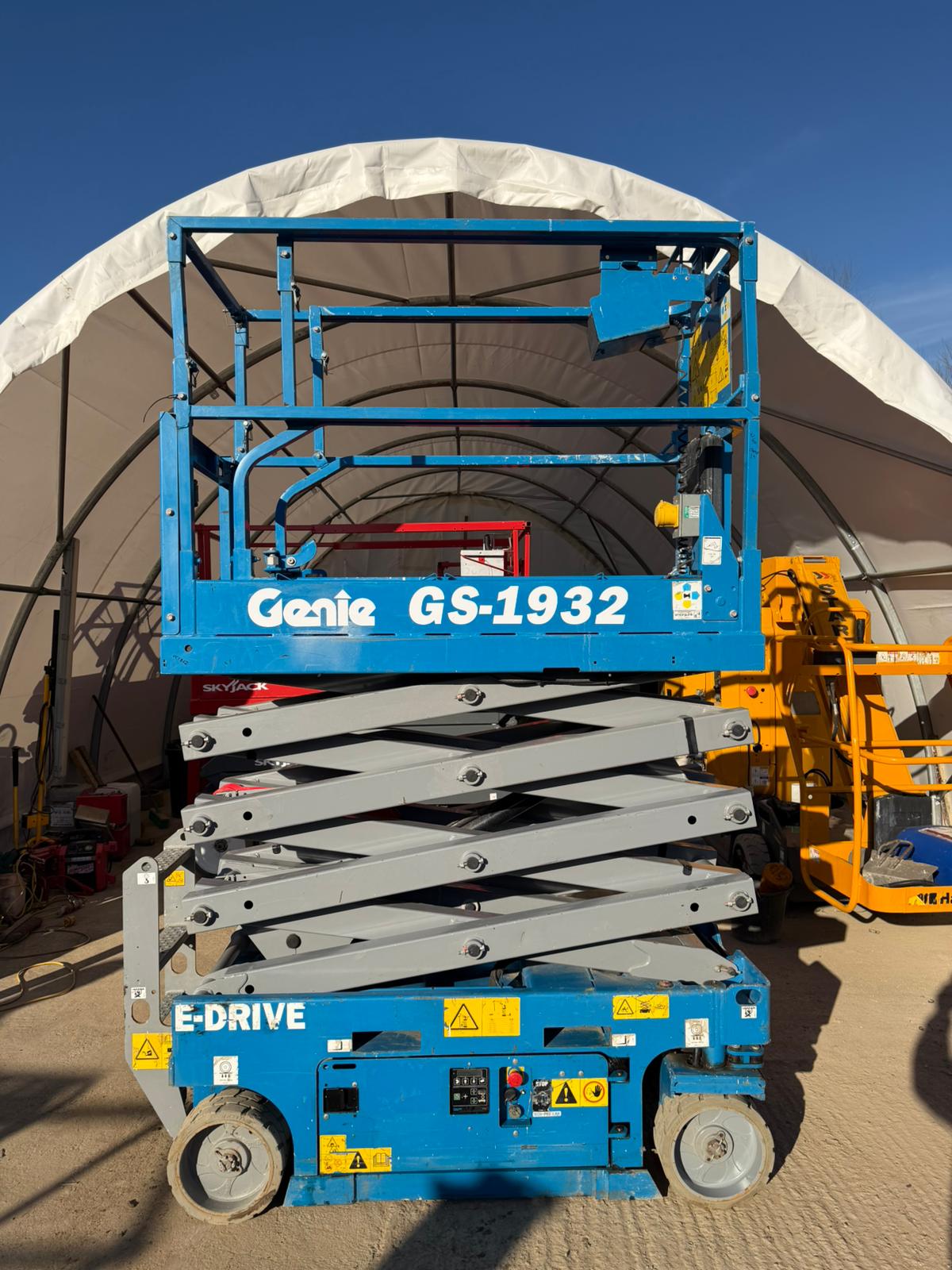 2021 Genie 1932 E-DRIVE Scissor Lift Access Platform (Skyjack SJ3219)