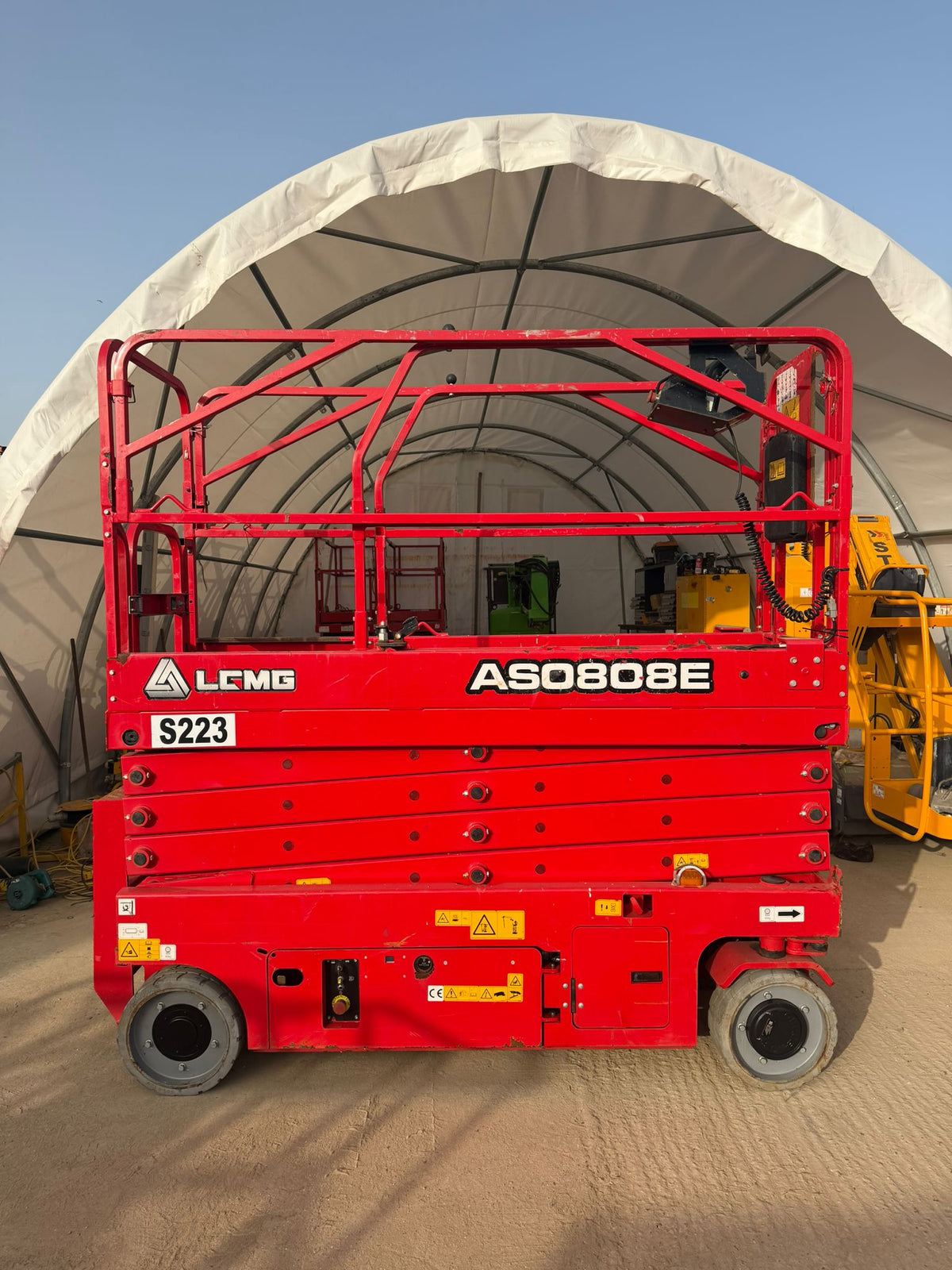 2021 LGMG AS0808E Scissor Lift Access Platform MEWP