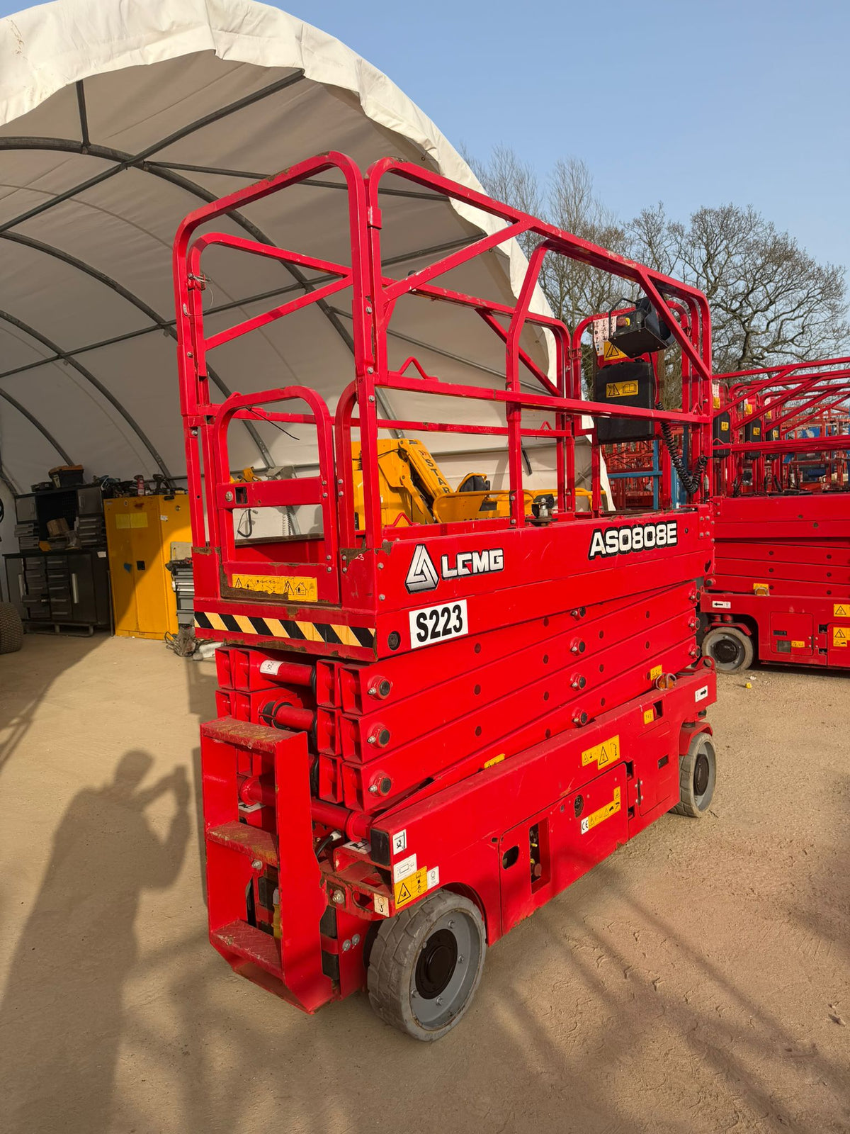 2021 LGMG AS0808E Scissor Lift Access Platform MEWP