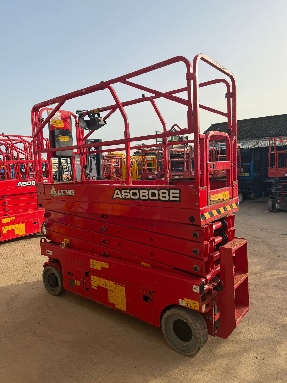 2021 LGMG AS0808E Scissor Lift Access Platform MEWP