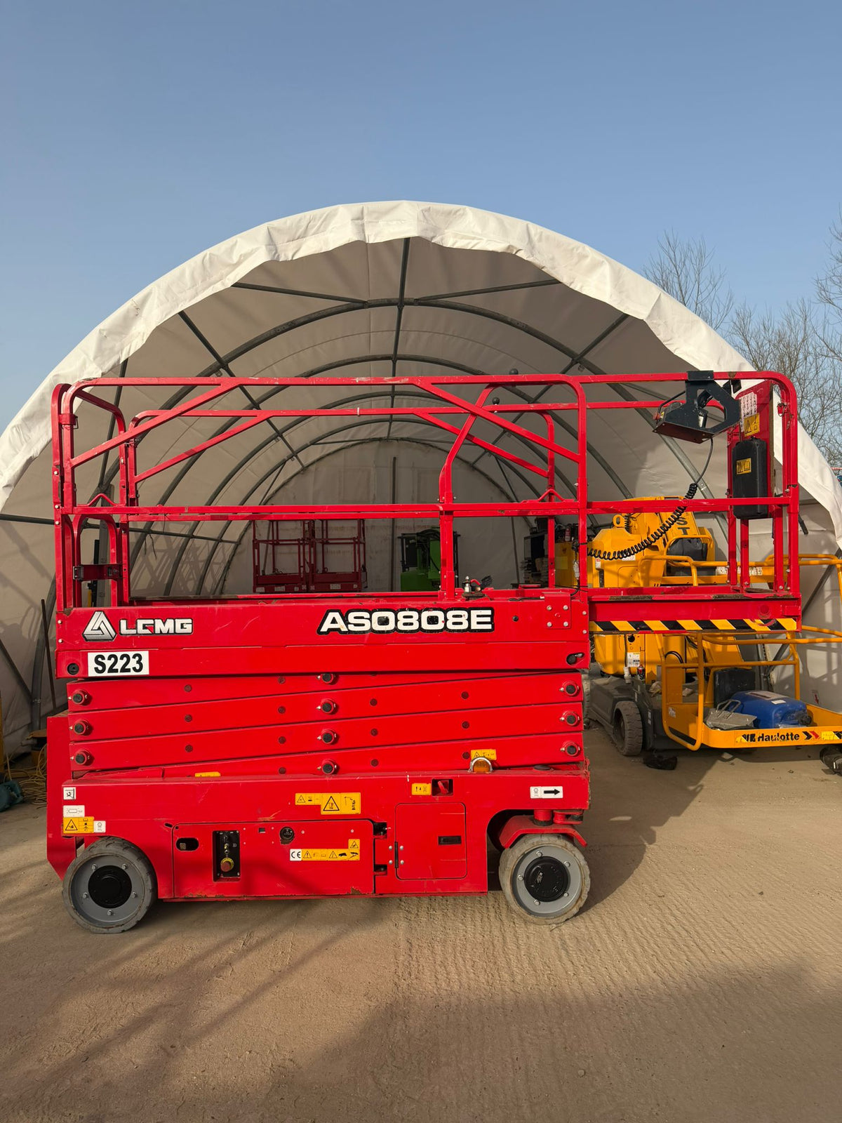 2021 LGMG AS0808E Scissor Lift Access Platform MEWP