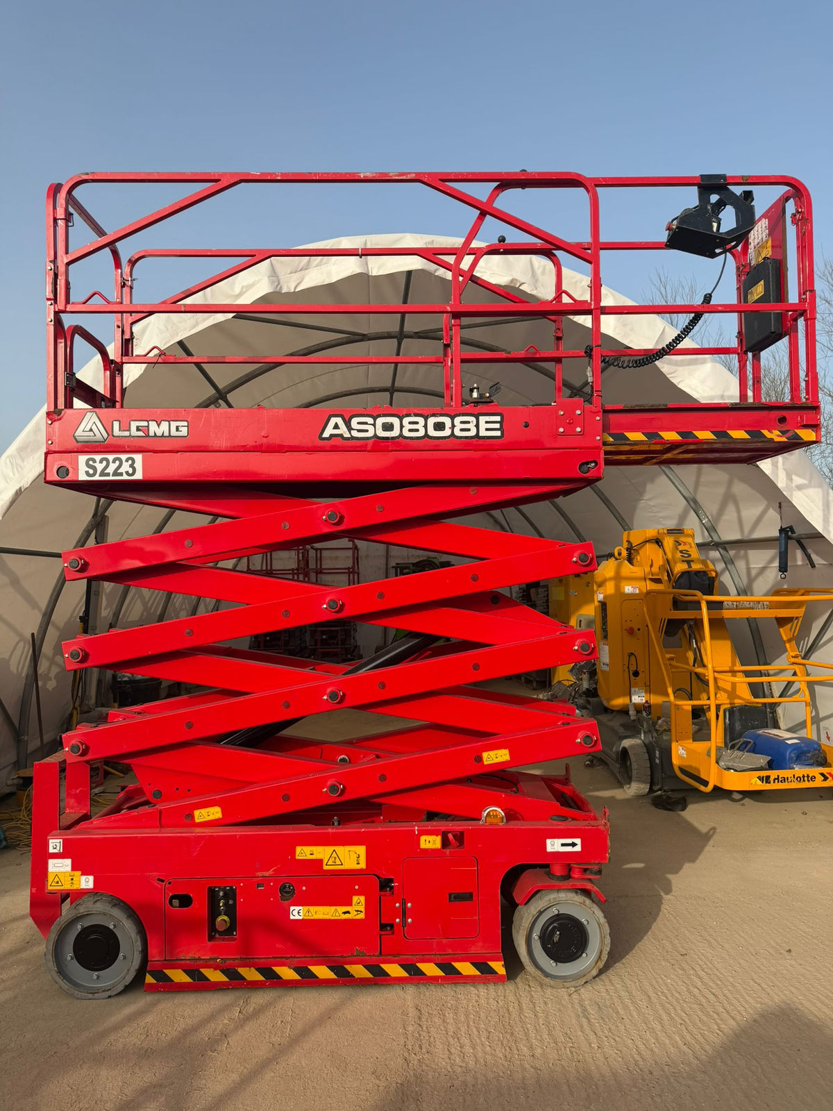 2021 LGMG AS0808E Scissor Lift Access Platform MEWP