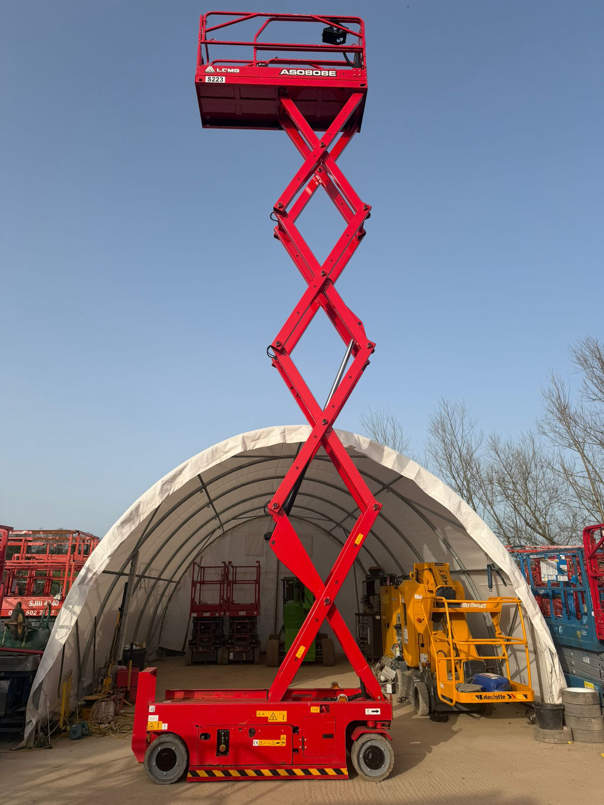 2021 LGMG AS0808E Scissor Lift Access Platform MEWP