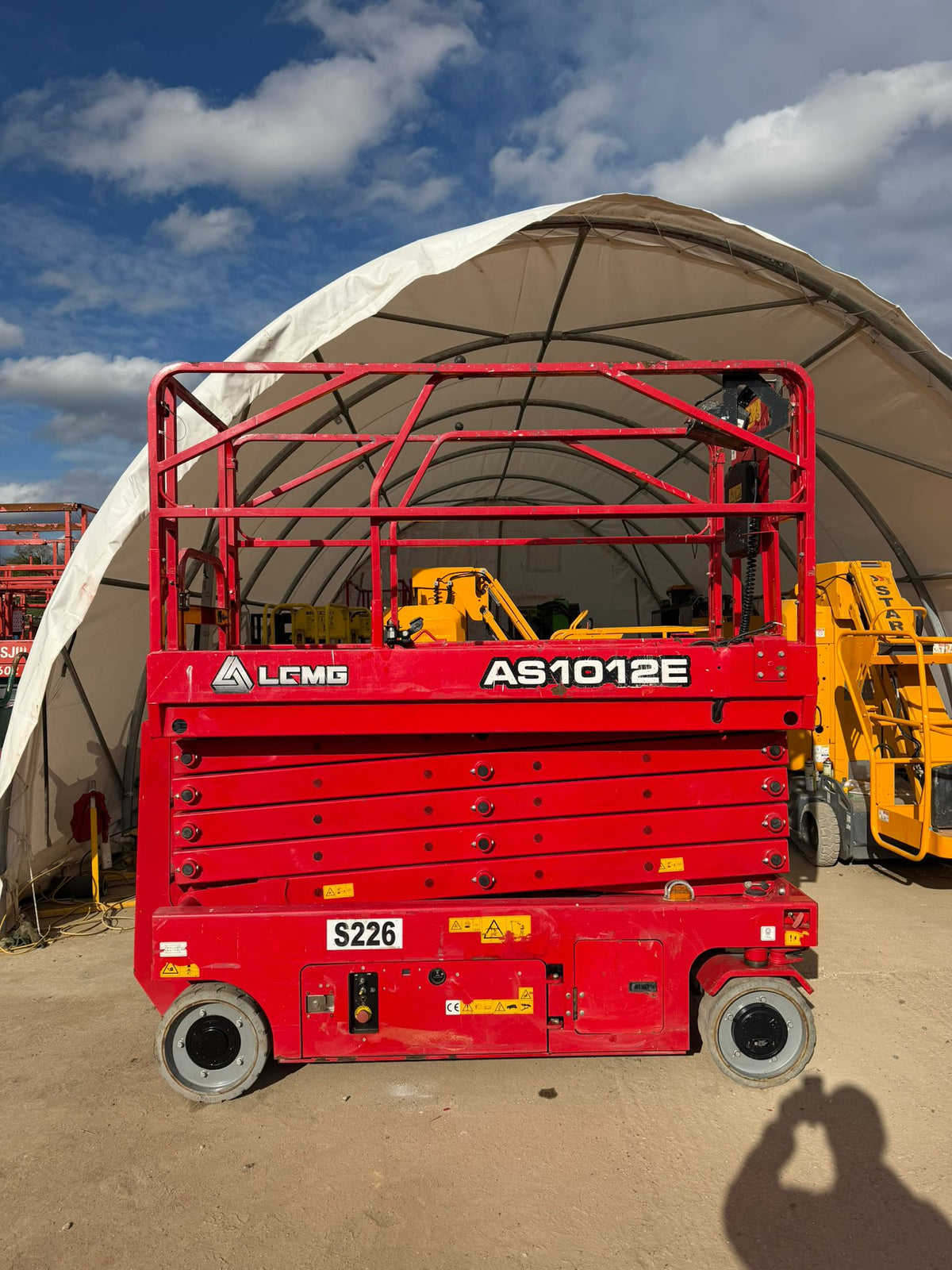 2021 LGMG AS1012E Scissor Lift Access Platform MEWP