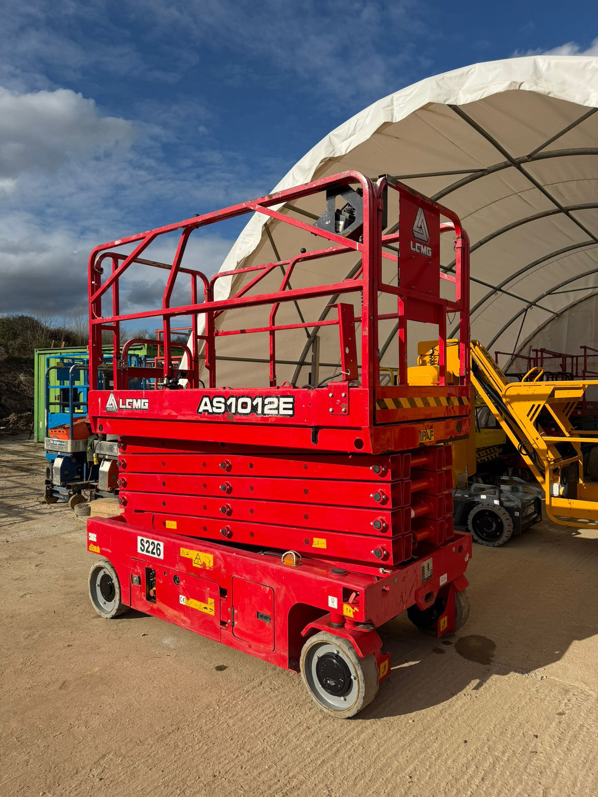 2021 LGMG AS1012E Scissor Lift Access Platform MEWP