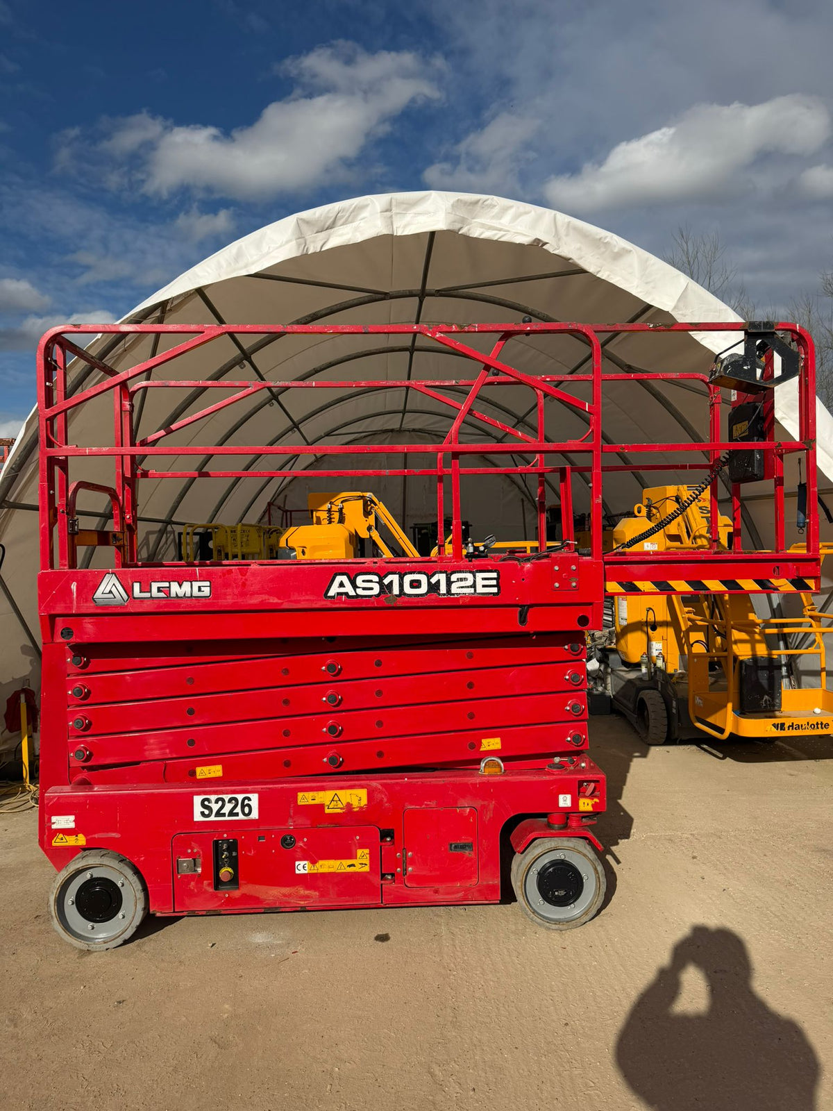 2021 LGMG AS1012E Scissor Lift Access Platform MEWP